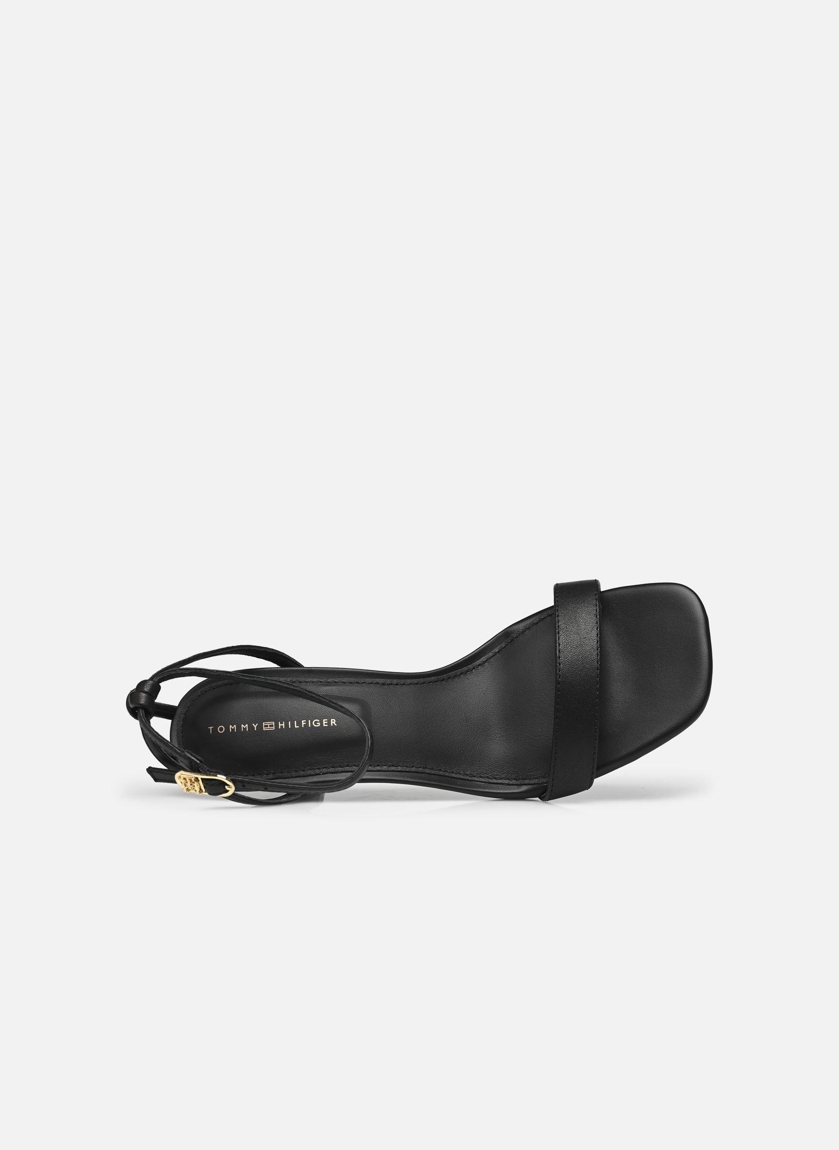Sandalias LEATHER KNOTS KITTEN mujer negro Tommy Hilfiger Sandalias LEATHER KNOTS KITTEN mujer negro BLACK