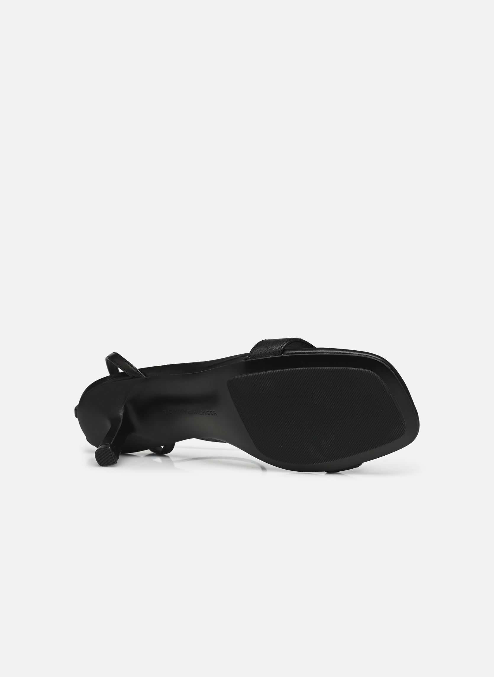 Sandalias LEATHER KNOTS KITTEN mujer negro Tommy Hilfiger Sandalias LEATHER KNOTS KITTEN mujer negro BLACK