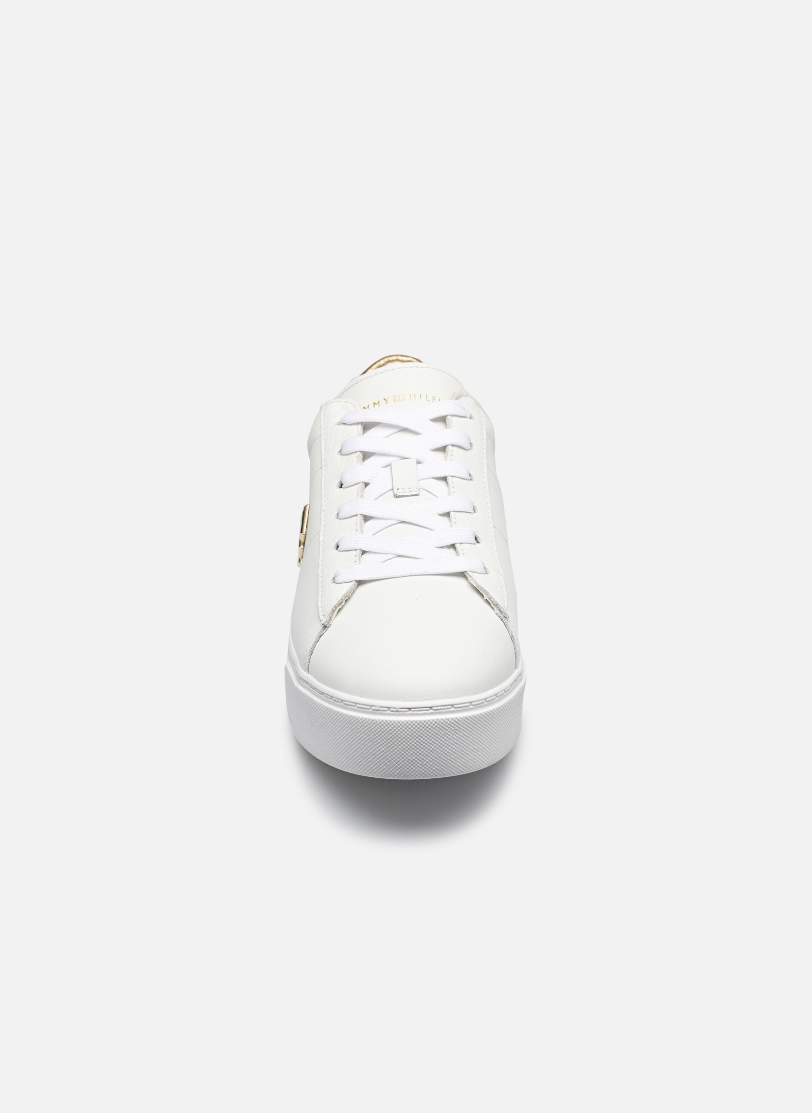 Sneakers PLATFORM COURT SNEAK dames wit Tommy Hilfiger Sneakers PLATFORM COURT SNEAK dames wit WHITE