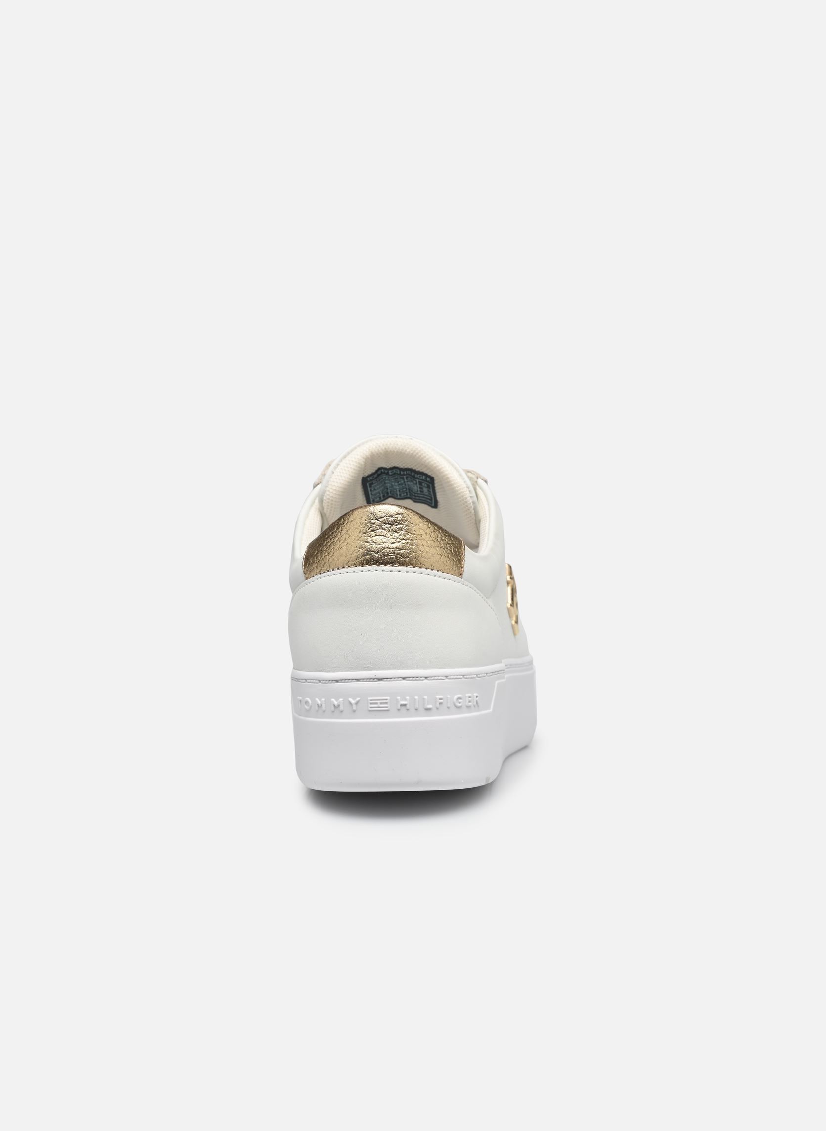 Sneakers PLATFORM COURT SNEAK dames wit Tommy Hilfiger Sneakers PLATFORM COURT SNEAK dames wit WHITE