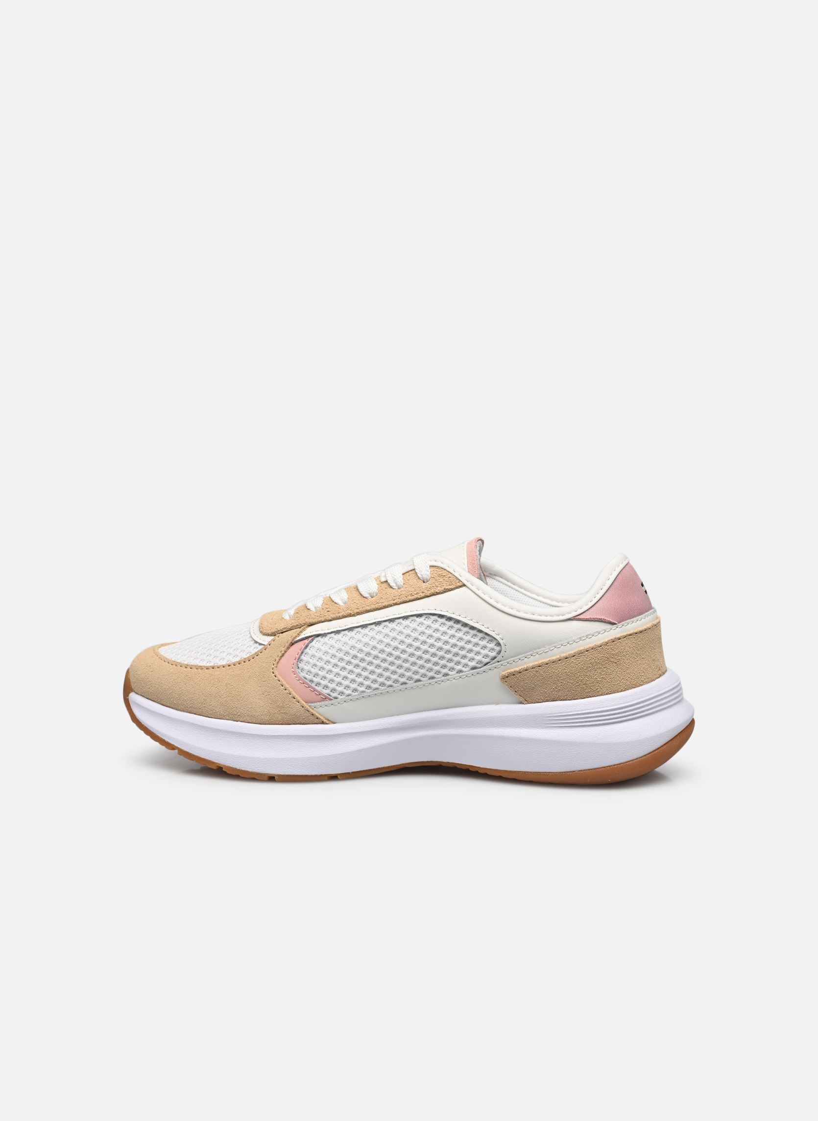 Baskets SPORTY RUNNER femme beige Tommy Hilfiger Baskets SPORTY RUNNER femme beige CLAYED PEBBLE