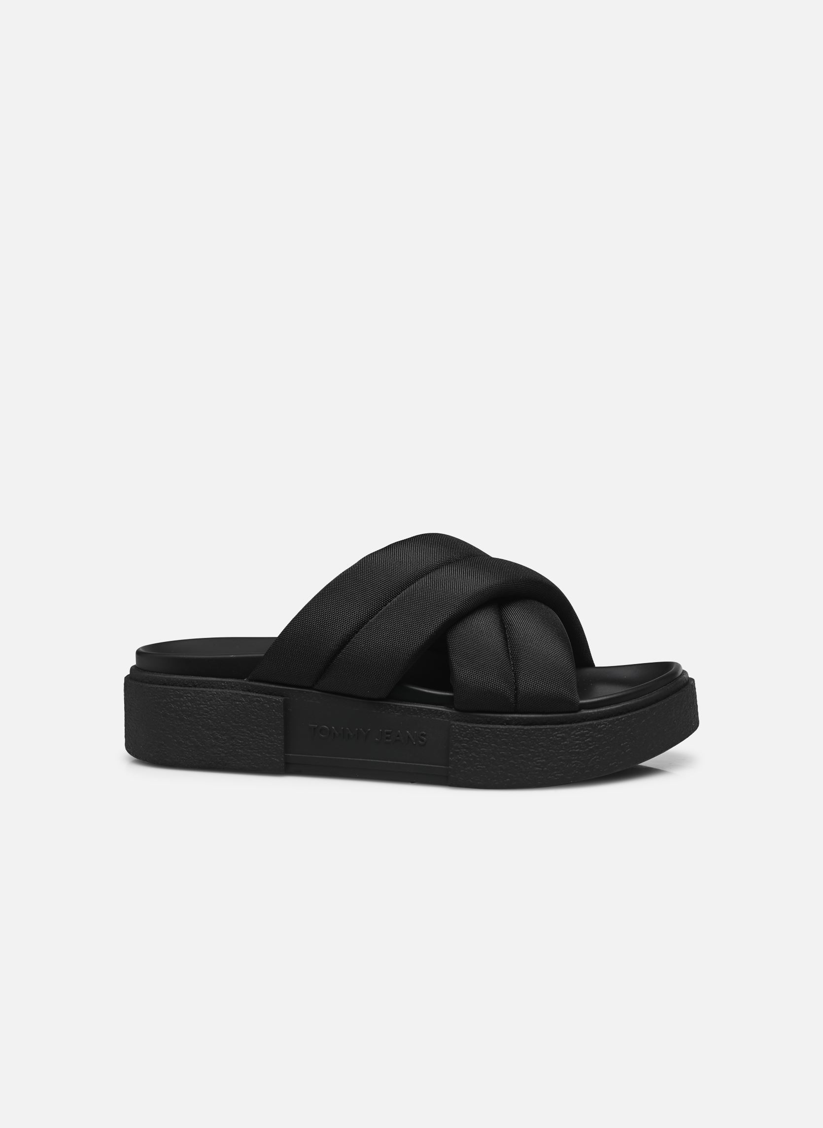 Sandales plates TJW FLATFORM SANDAL B femme noir Tommy Hilfiger Sandales plates TJW FLATFORM SANDAL B femme noir BLACK