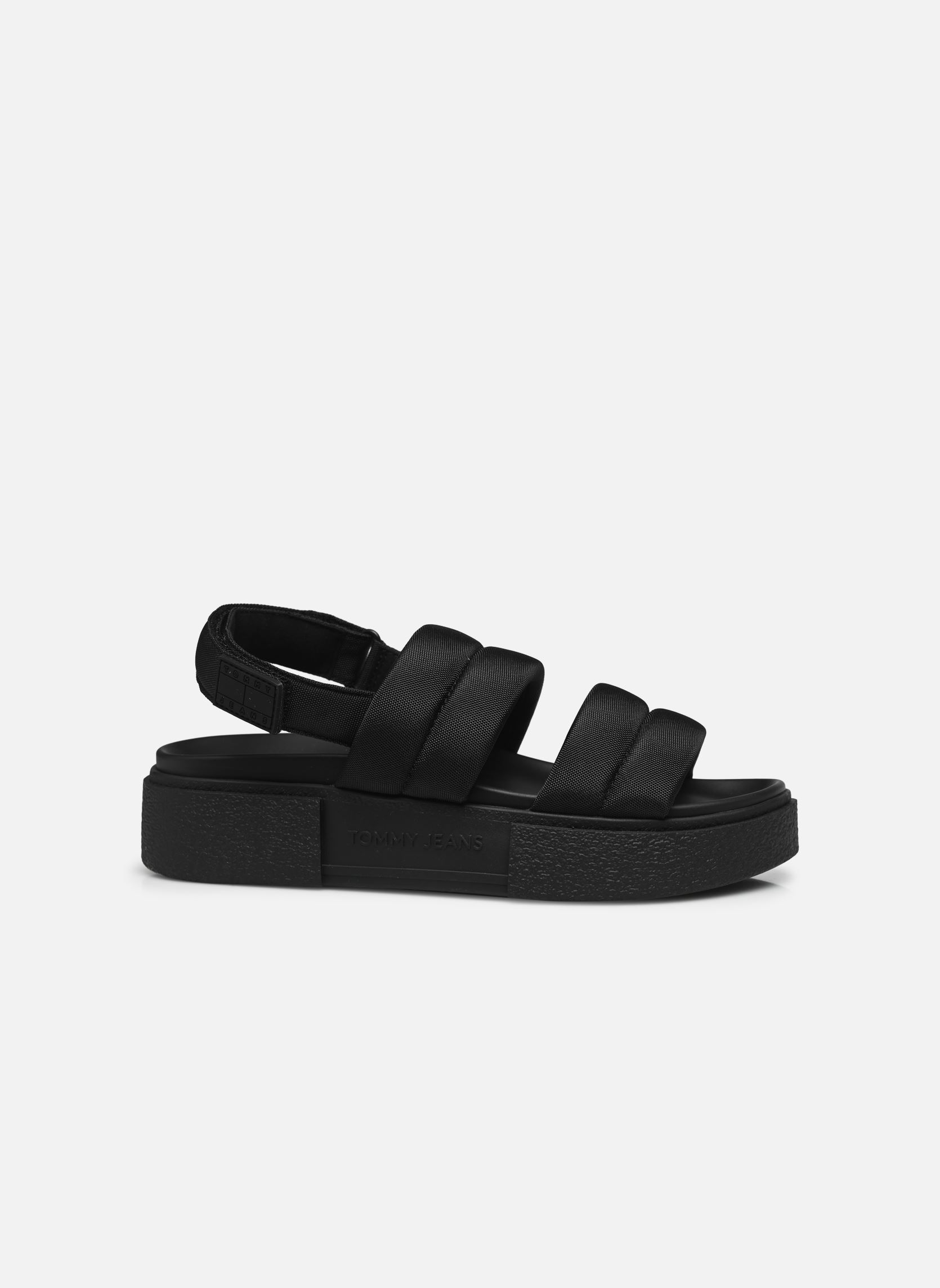 Flache Sandalen TJW FLATFORM SANDAL damen schwarz Tommy Hilfiger Flache Sandalen TJW FLATFORM SANDAL damen schwarz BLACK
