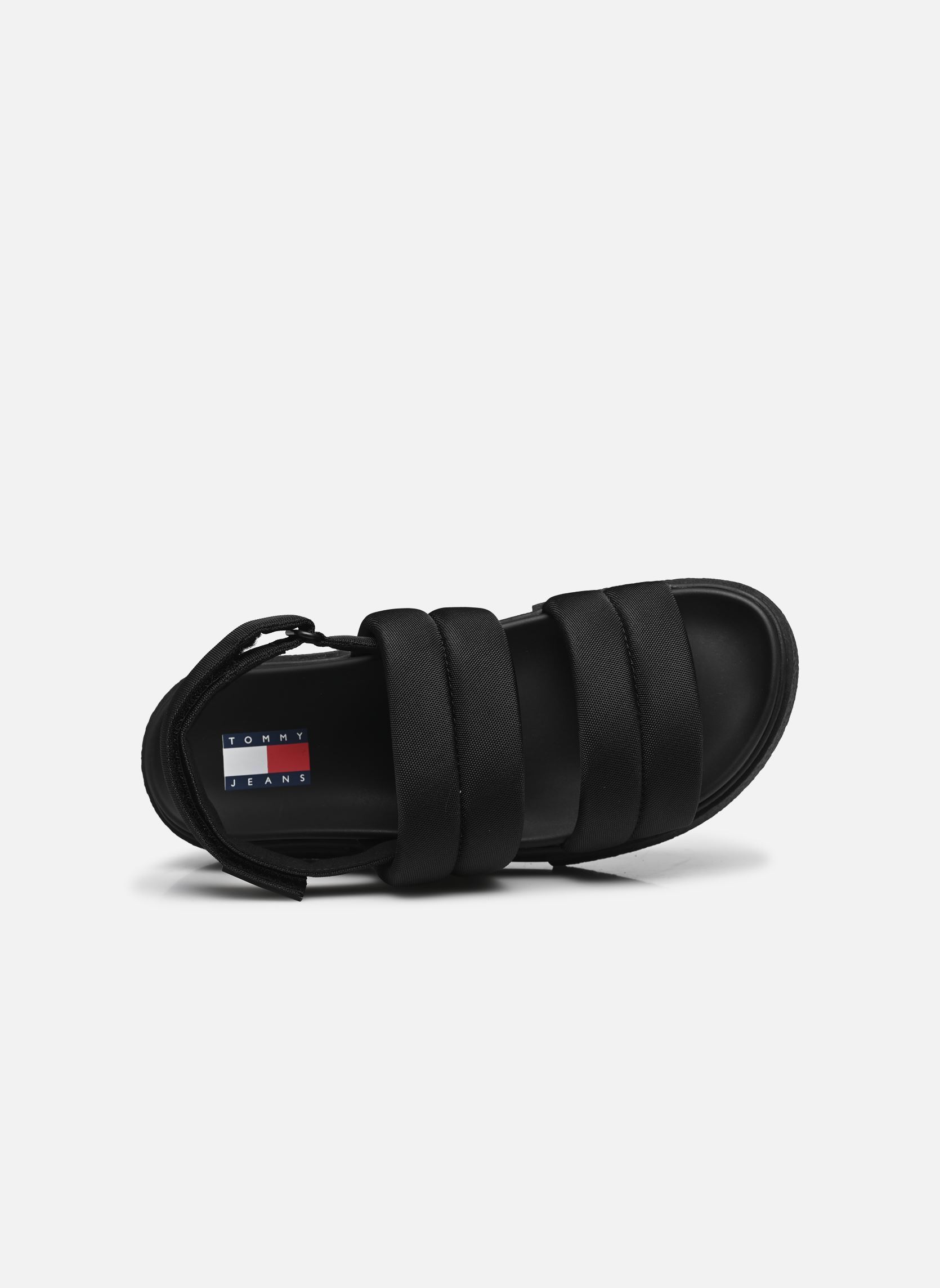 Flache Sandalen TJW FLATFORM SANDAL damen schwarz Tommy Hilfiger Flache Sandalen TJW FLATFORM SANDAL damen schwarz BLACK