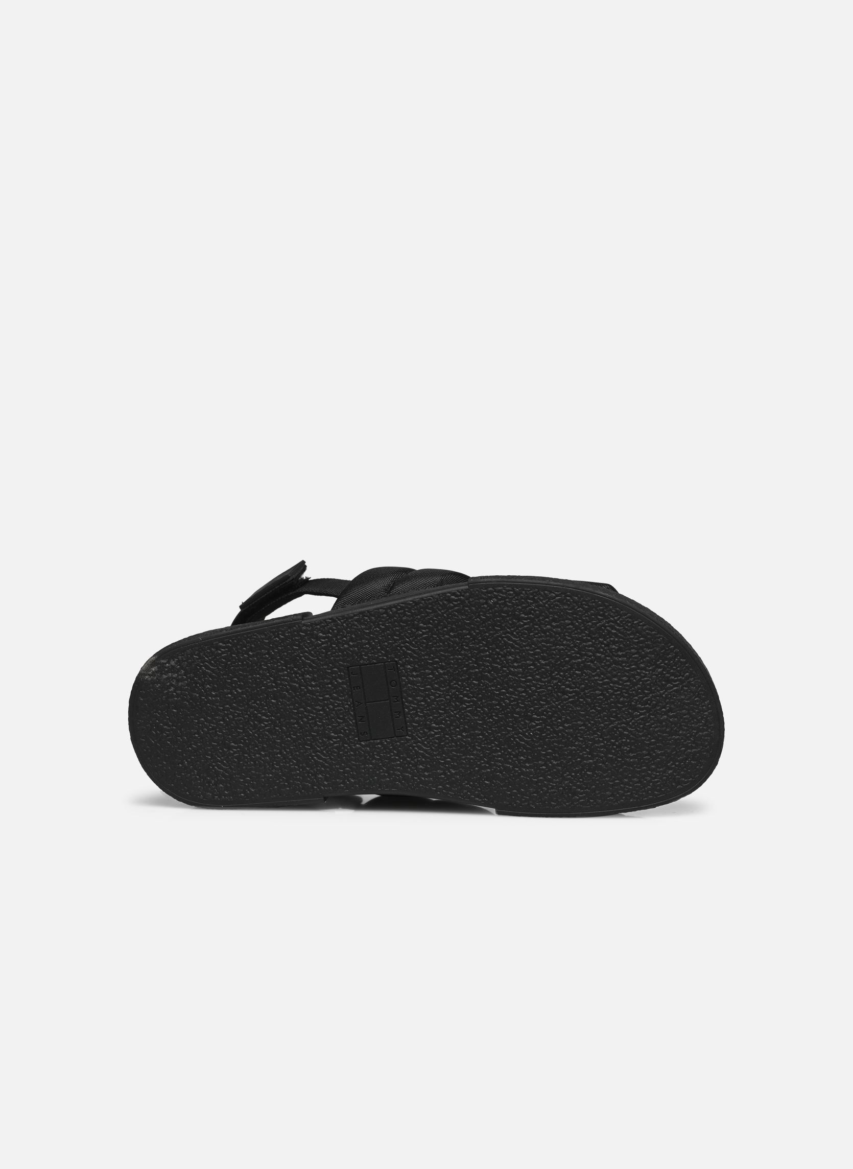 Flache Sandalen TJW FLATFORM SANDAL damen schwarz Tommy Hilfiger Flache Sandalen TJW FLATFORM SANDAL damen schwarz BLACK