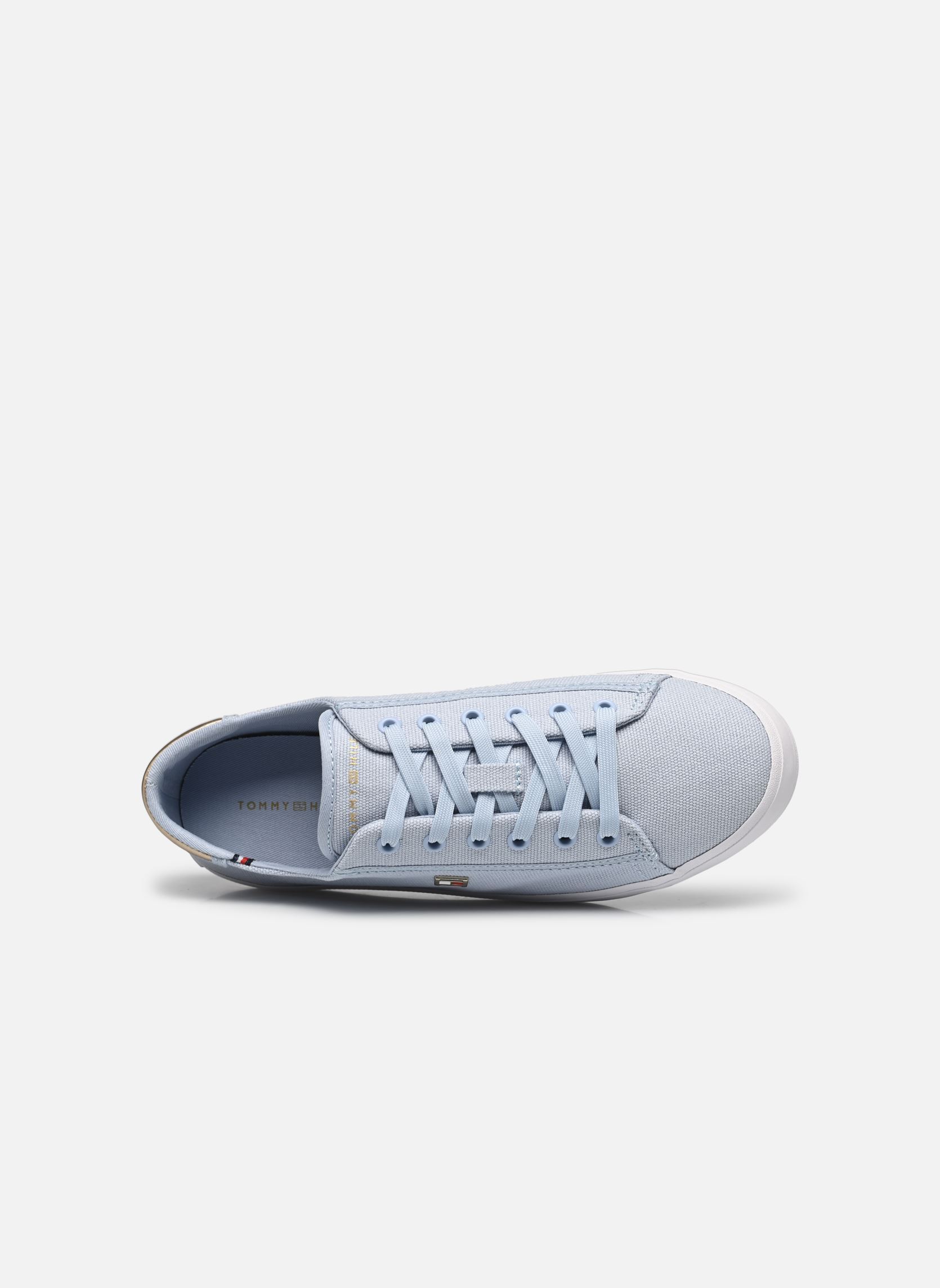Zapatillas VULC CANVAS LACE UP mujer azul Tommy Hilfiger Zapatillas VULC CANVAS LACE UP mujer azul BREEZY BLUE