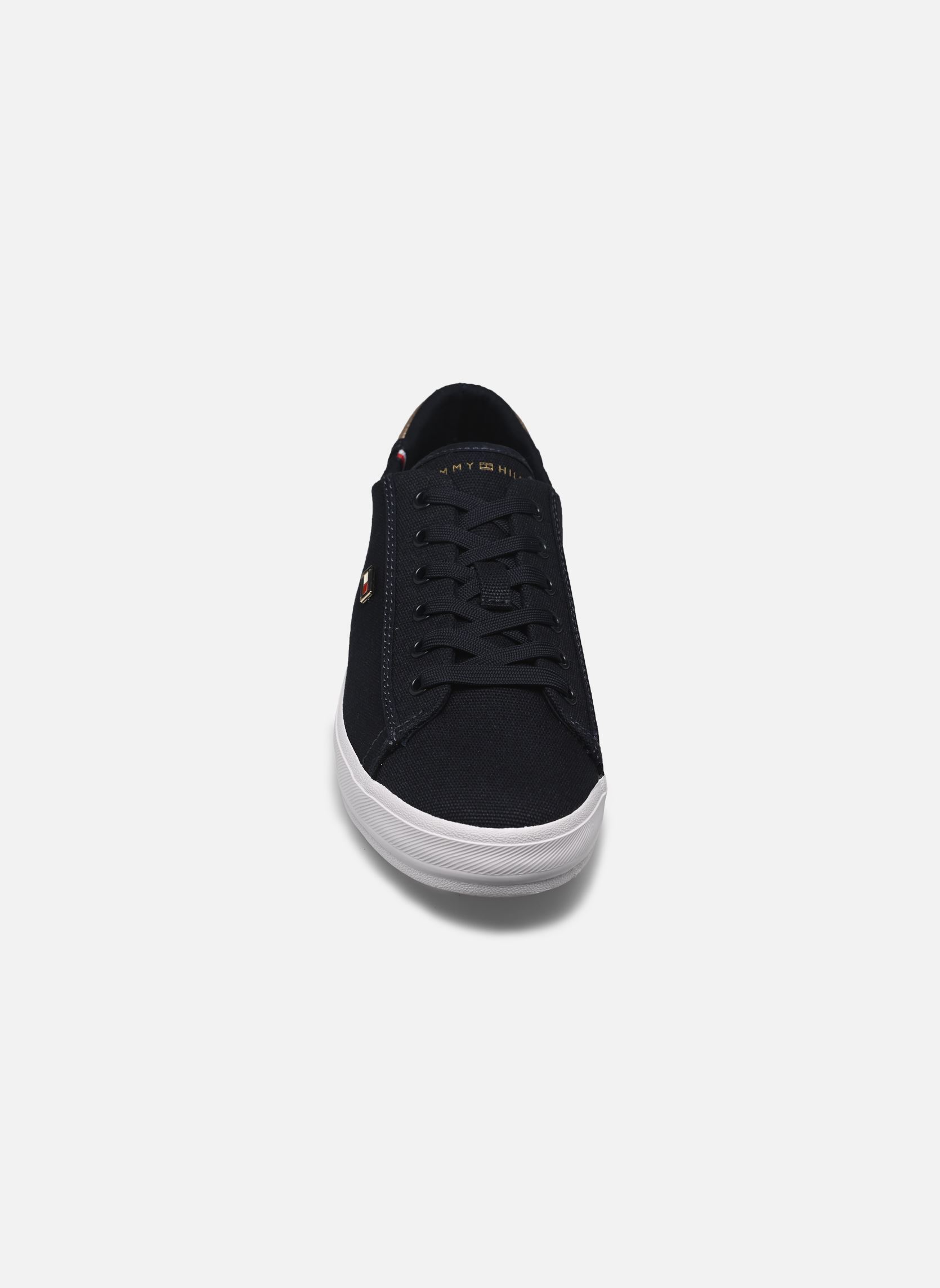 Sneaker VULC CANVAS LACE UP damen blau Tommy Hilfiger Sneaker VULC CANVAS LACE UP damen blau SPACE BLUE