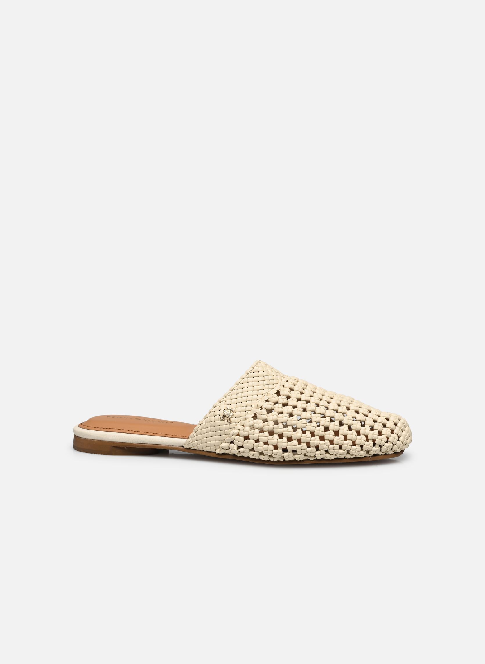 Loafer CROCHET MULE damen beige Tommy Hilfiger Loafer CROCHET MULE damen beige MUSLIN