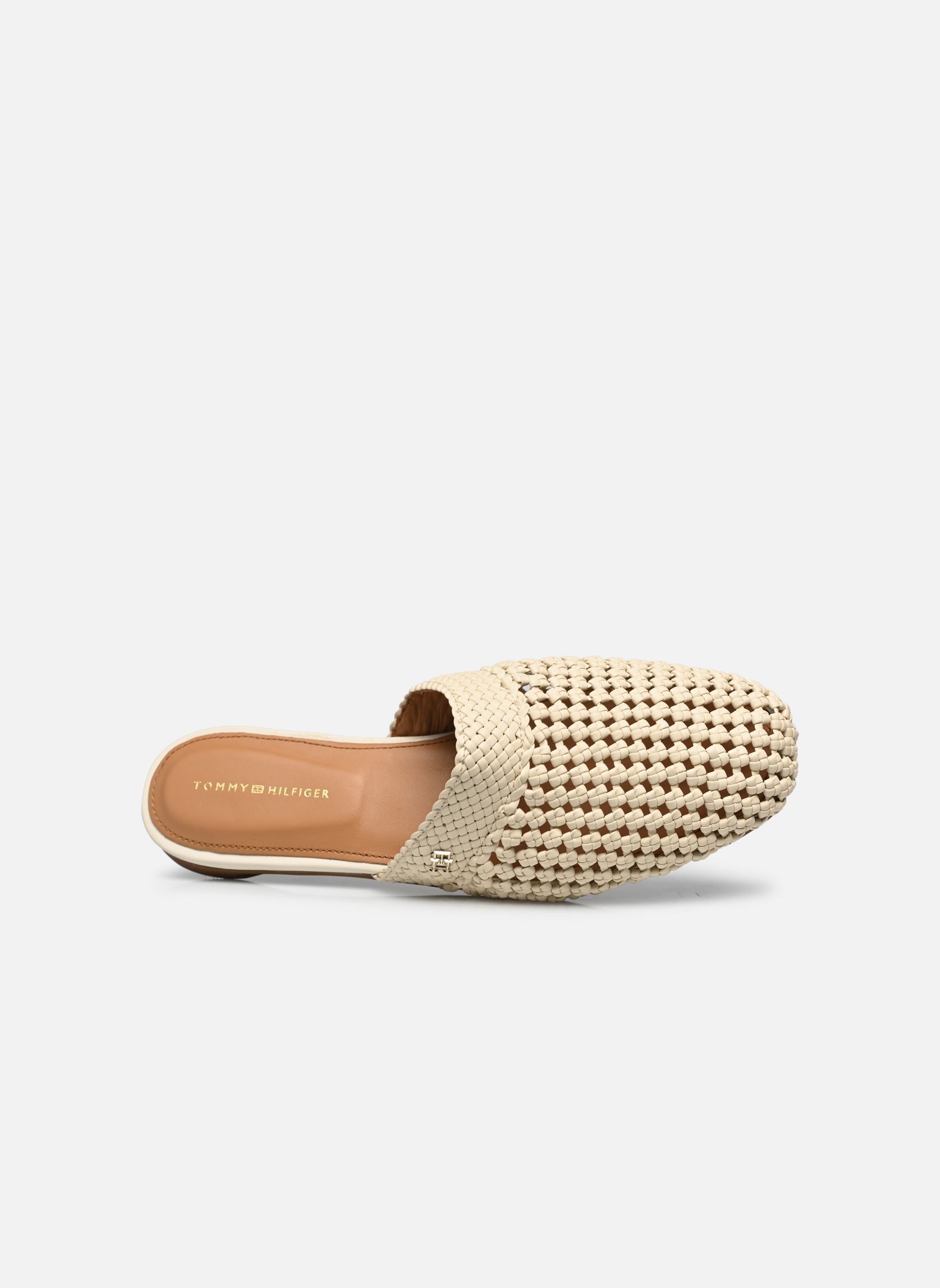 Loafer CROCHET MULE damen beige Tommy Hilfiger Loafer CROCHET MULE damen beige MUSLIN