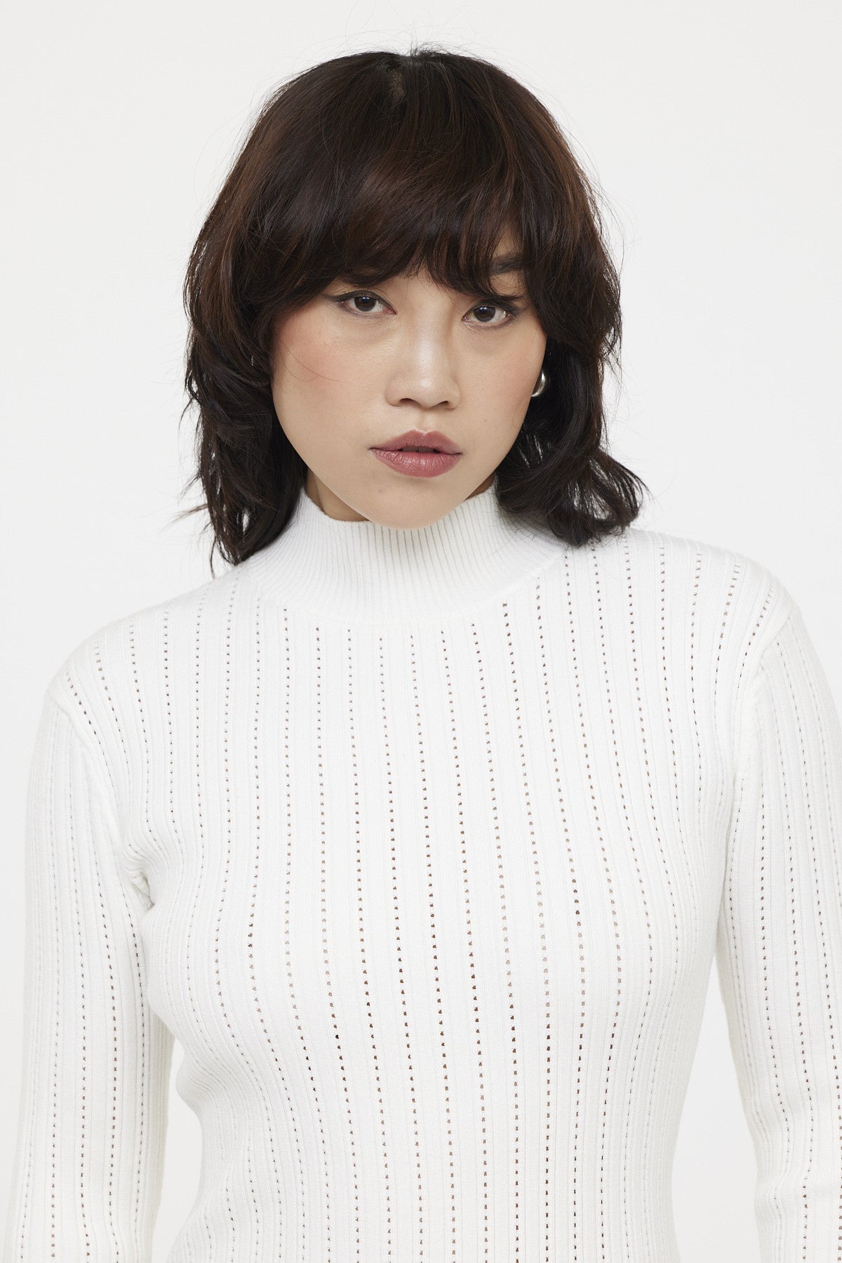 Pulls 11949-Femme femme blanc Lee Cooper Pulls 11949-Femme femme blanc Blanc