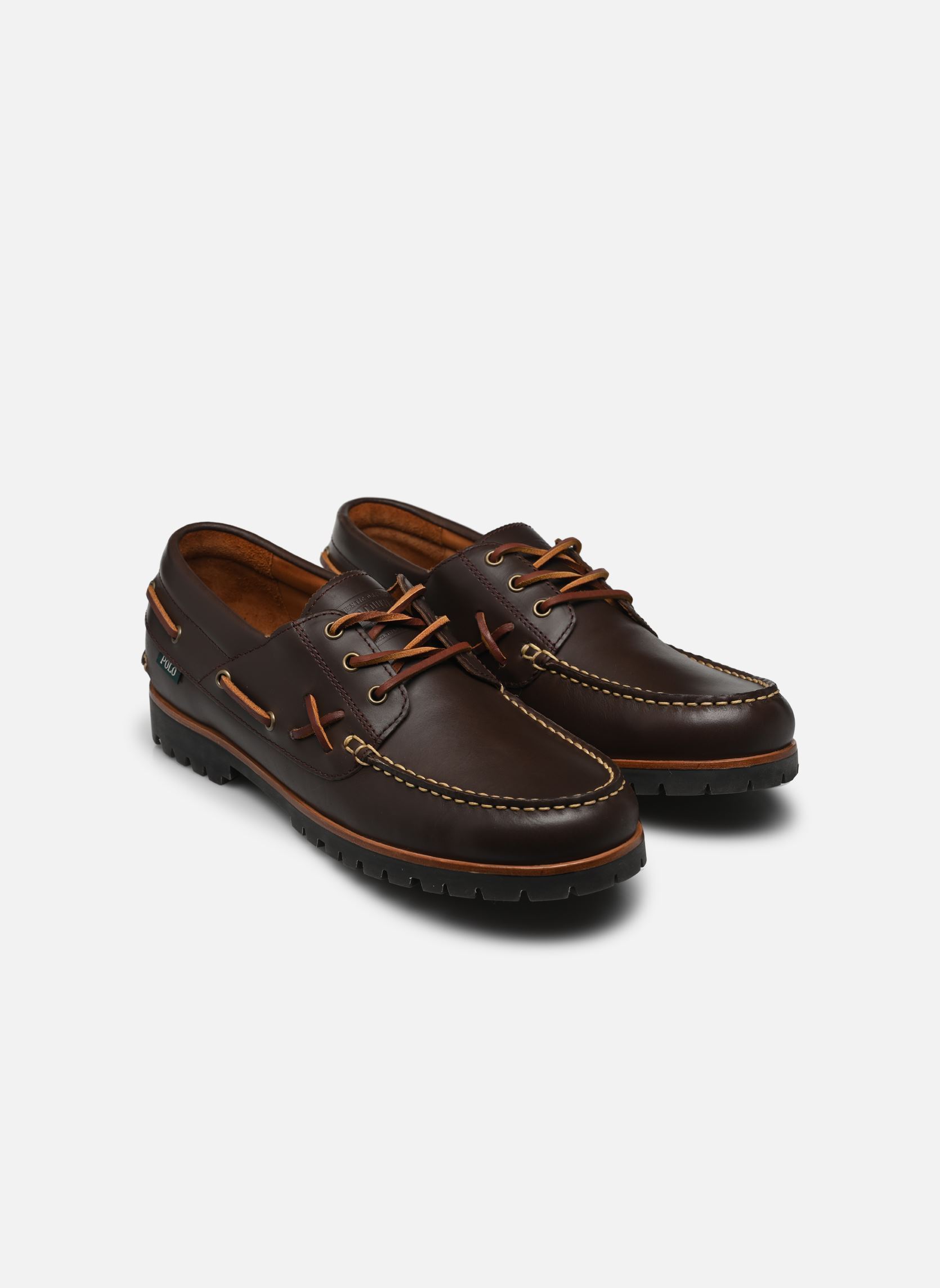 Bootschoenen RANGER DECK-CASUAL SHOE-BOAT heren bruin Polo Ralph Lauren Bootschoenen RANGER DECK-CASUAL SHOE-BOAT heren bruin Dk brown