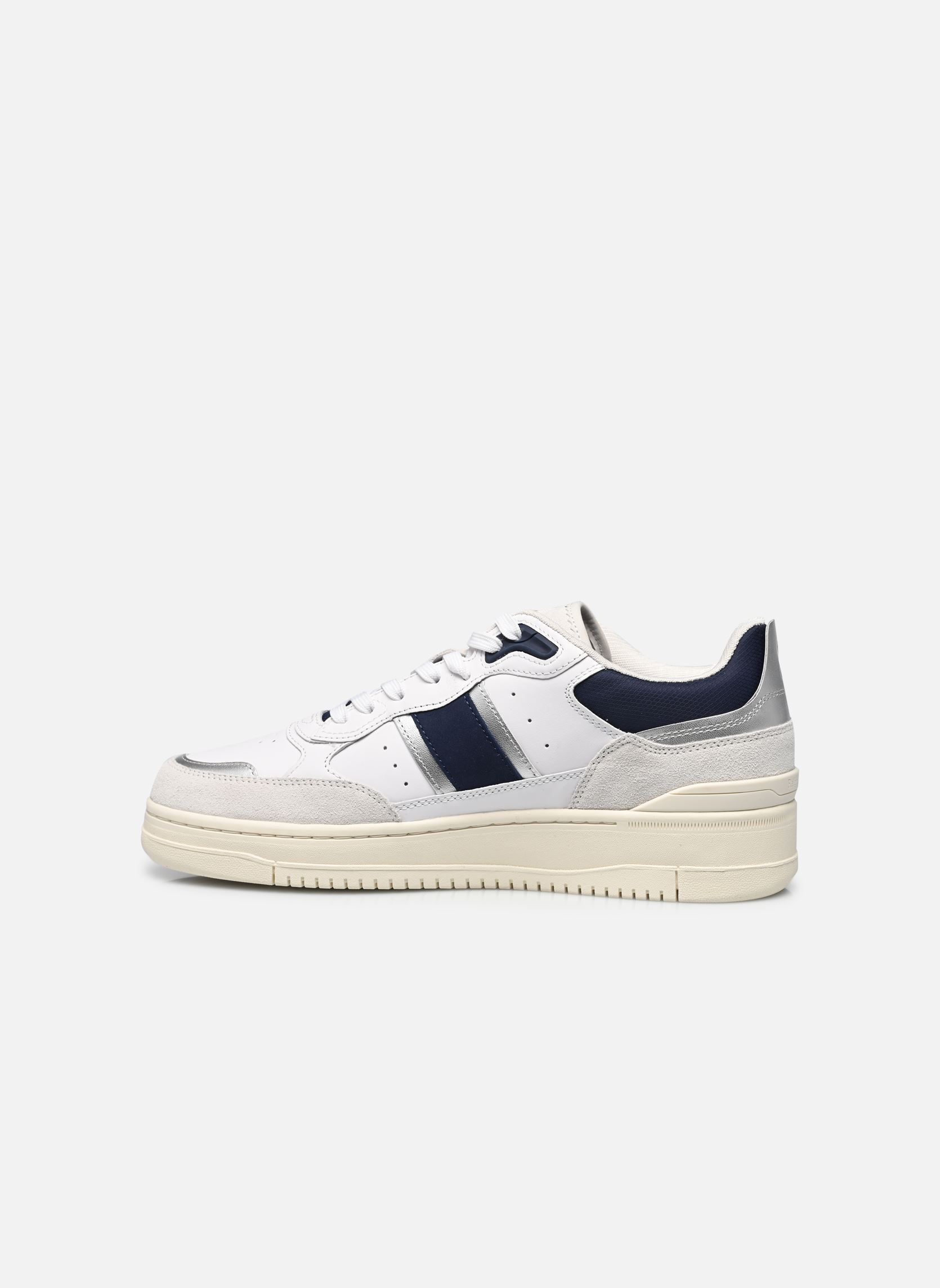 Baskets MASTR SP 125-SNEAKERS-LOW TOP LACE homme bleu Polo Ralph Lauren Baskets MASTR SP 125-SNEAKERS-LOW TOP LACE homme bleu White/Navy/Silver