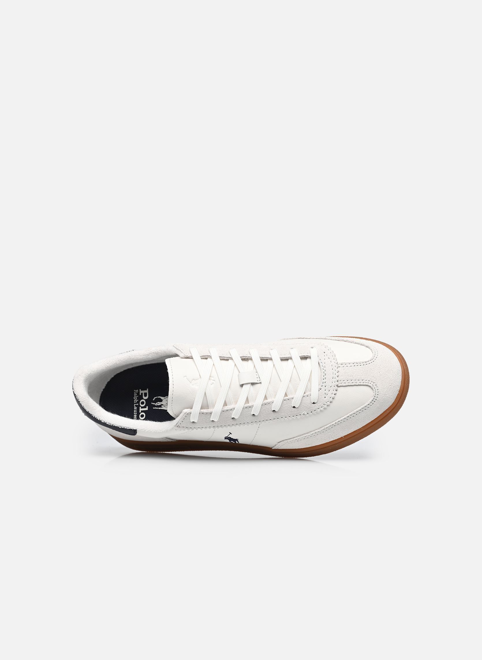 Niedrige Sneaker BEDFORD PP-SNEAKERS-LOW TOP LACE herren blau Polo Ralph Lauren Niedrige Sneaker BEDFORD PP-SNEAKERS-LOW TOP LACE herren blau OFF WHITE/NAVY
