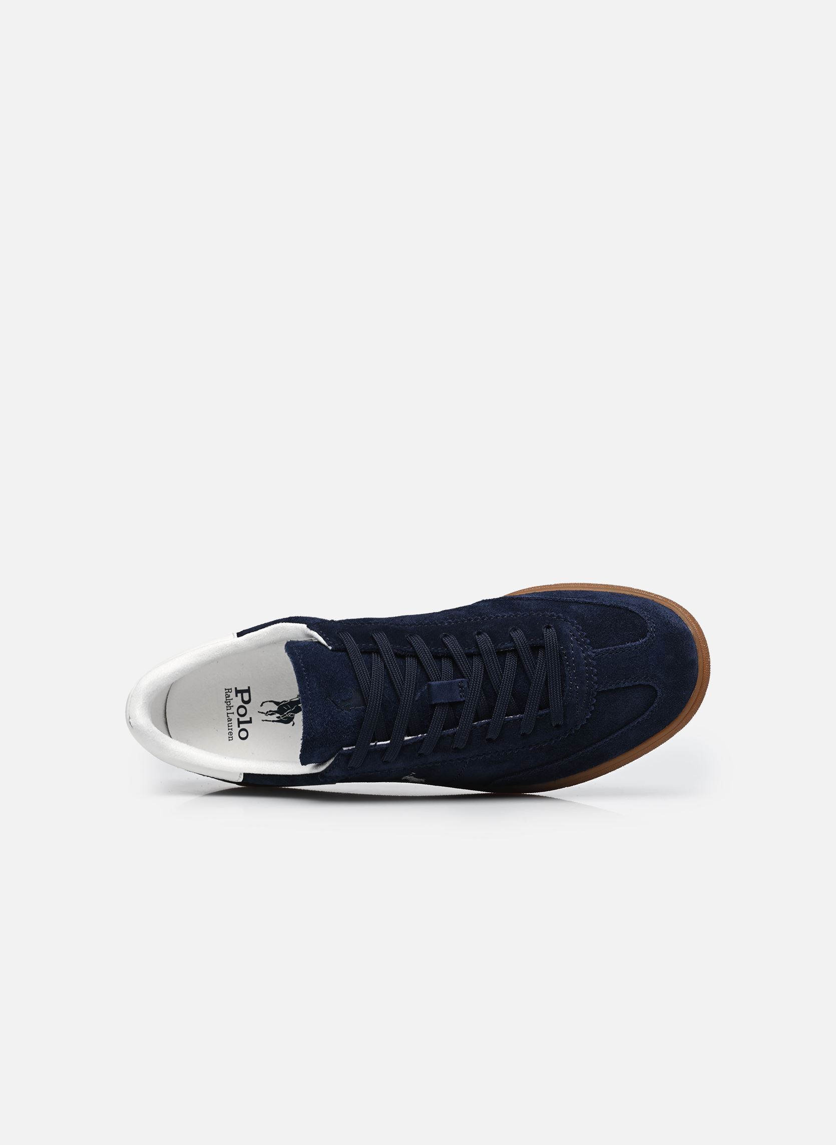 Baskets BEDFORD PP-SNEAKERS-LOW TOP LACE homme bleu Polo Ralph Lauren Baskets BEDFORD PP-SNEAKERS-LOW TOP LACE homme bleu NAVY/DECKWASH WHITE
