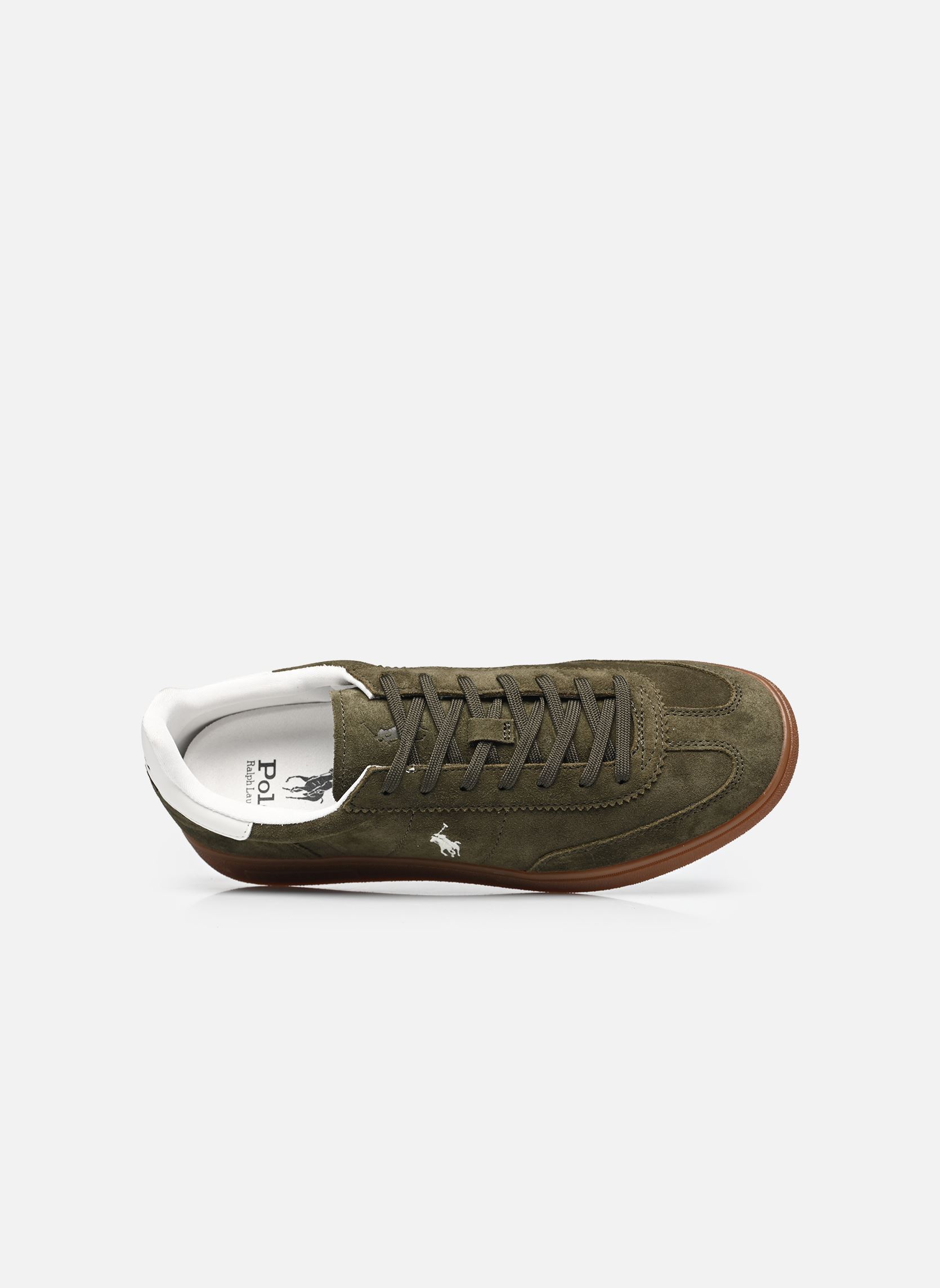 Sneaker BEDFORD PP-SNEAKERS-LOW TOP LACE herren grün Polo Ralph Lauren Sneaker BEDFORD PP-SNEAKERS-LOW TOP LACE herren grün ARMADILLO/DECKWASH WHITE