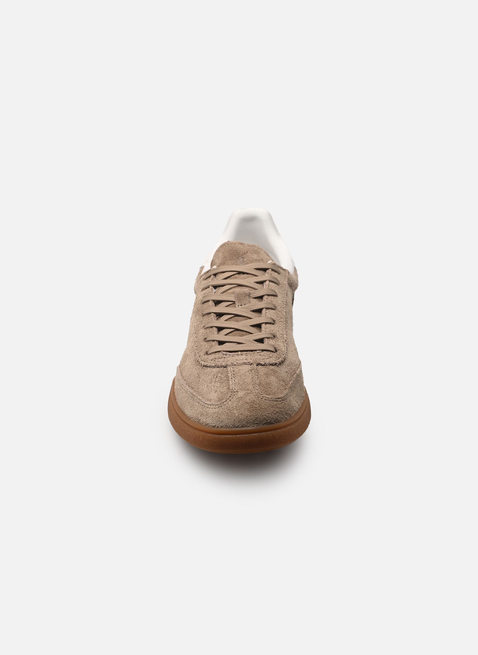Baskets BEDFORD PP-SNEAKERS-LOW TOP LACE homme marron Polo Ralph Lauren Baskets BEDFORD PP-SNEAKERS-LOW TOP LACE homme marron DIRTY BUCK/DECKWASH WHITE