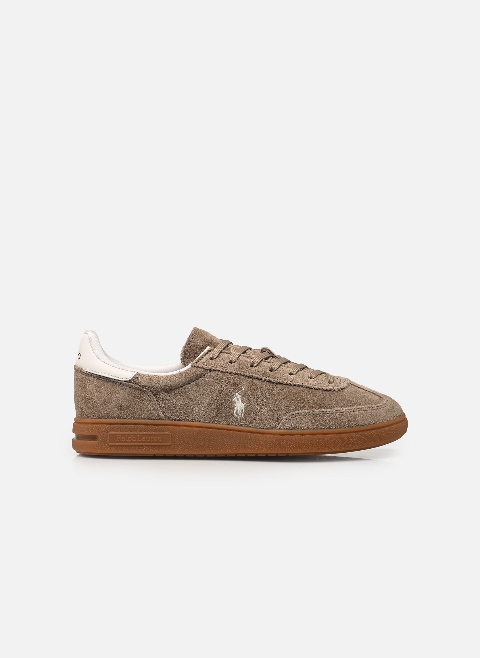 Baskets BEDFORD PP-SNEAKERS-LOW TOP LACE homme marron Polo Ralph Lauren Baskets BEDFORD PP-SNEAKERS-LOW TOP LACE homme marron DIRTY BUCK/DECKWASH WHITE