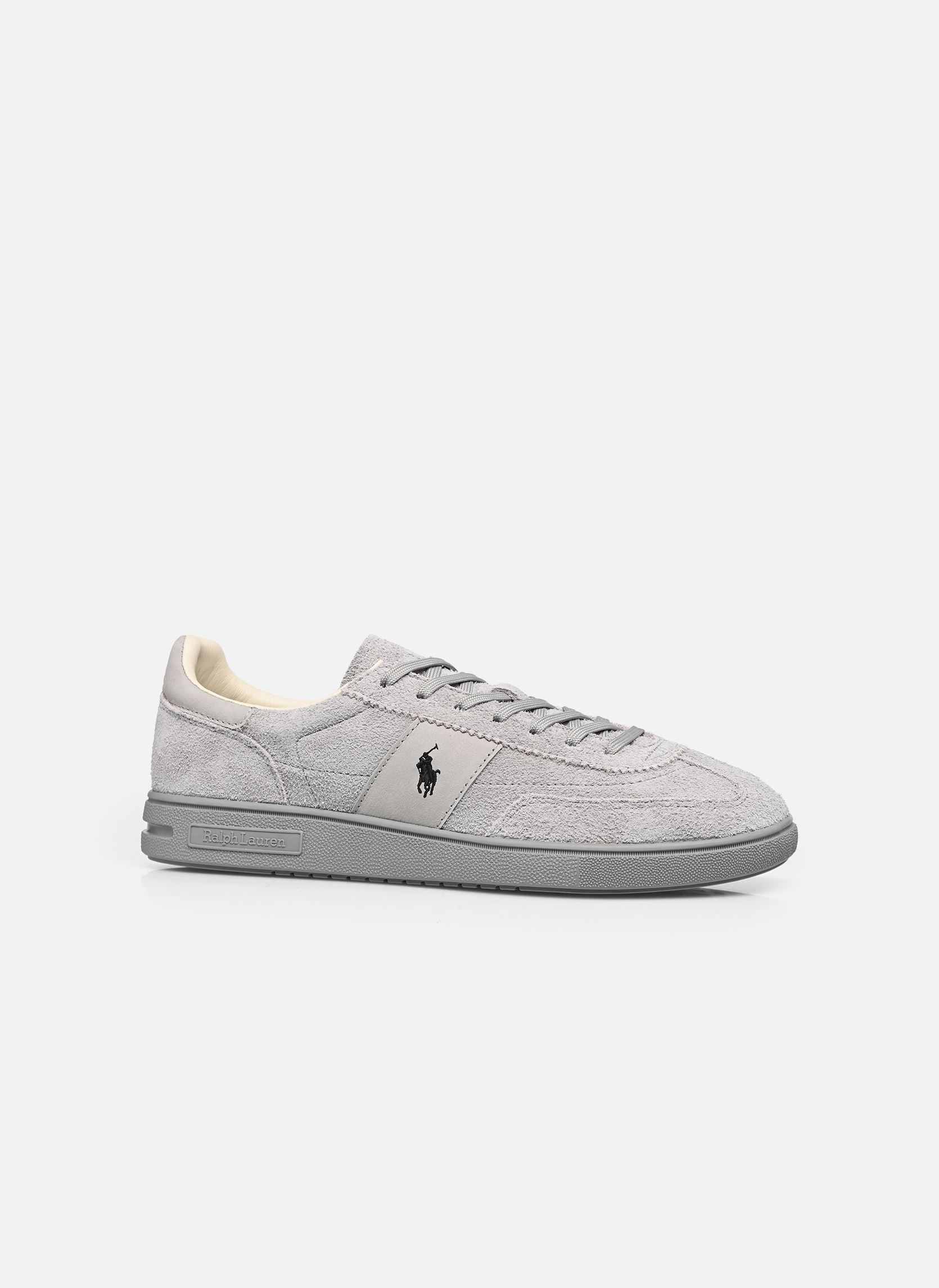 Sneakers BEDFORD PP-SNEAKERS-LOW TOP LACE heren grijs Polo Ralph Lauren Sneakers BEDFORD PP-SNEAKERS-LOW TOP LACE heren grijs TONAL SOFT GREY