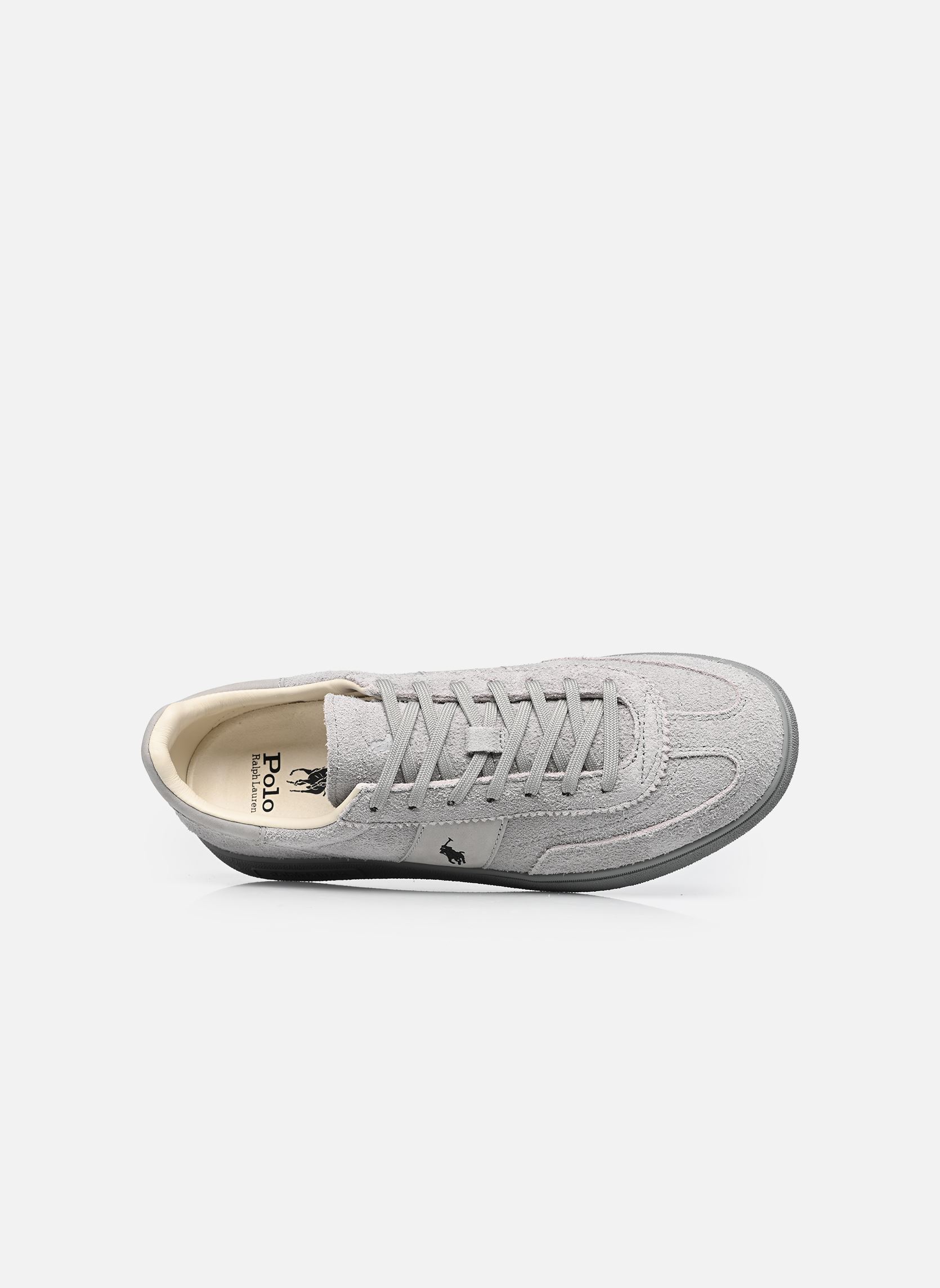 Sneakers BEDFORD PP-SNEAKERS-LOW TOP LACE heren grijs Polo Ralph Lauren Sneakers BEDFORD PP-SNEAKERS-LOW TOP LACE heren grijs TONAL SOFT GREY
