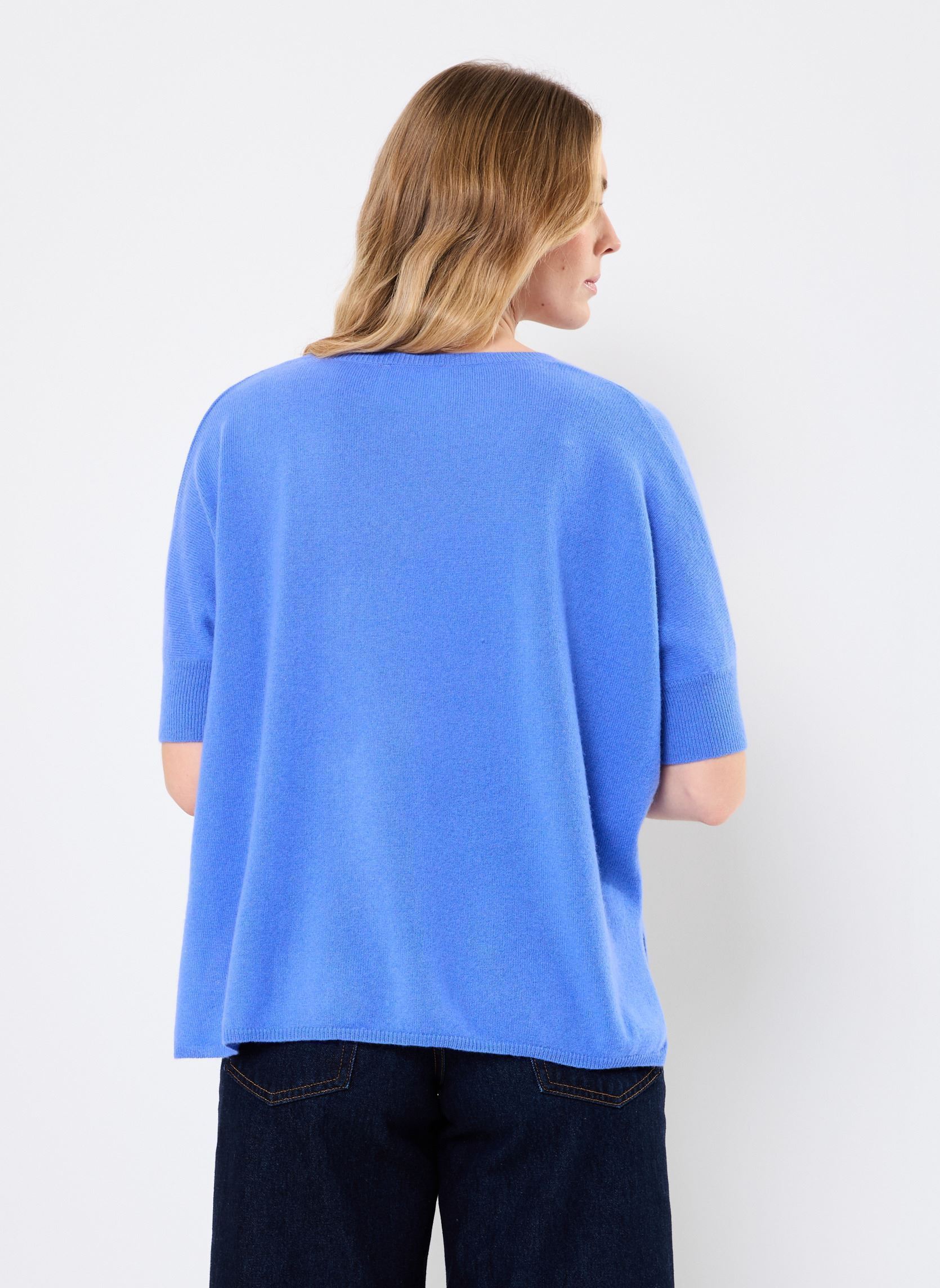 Pullover KATE damen blau Absolut Cashmere Pullover KATE damen blau HORIZON BLUE