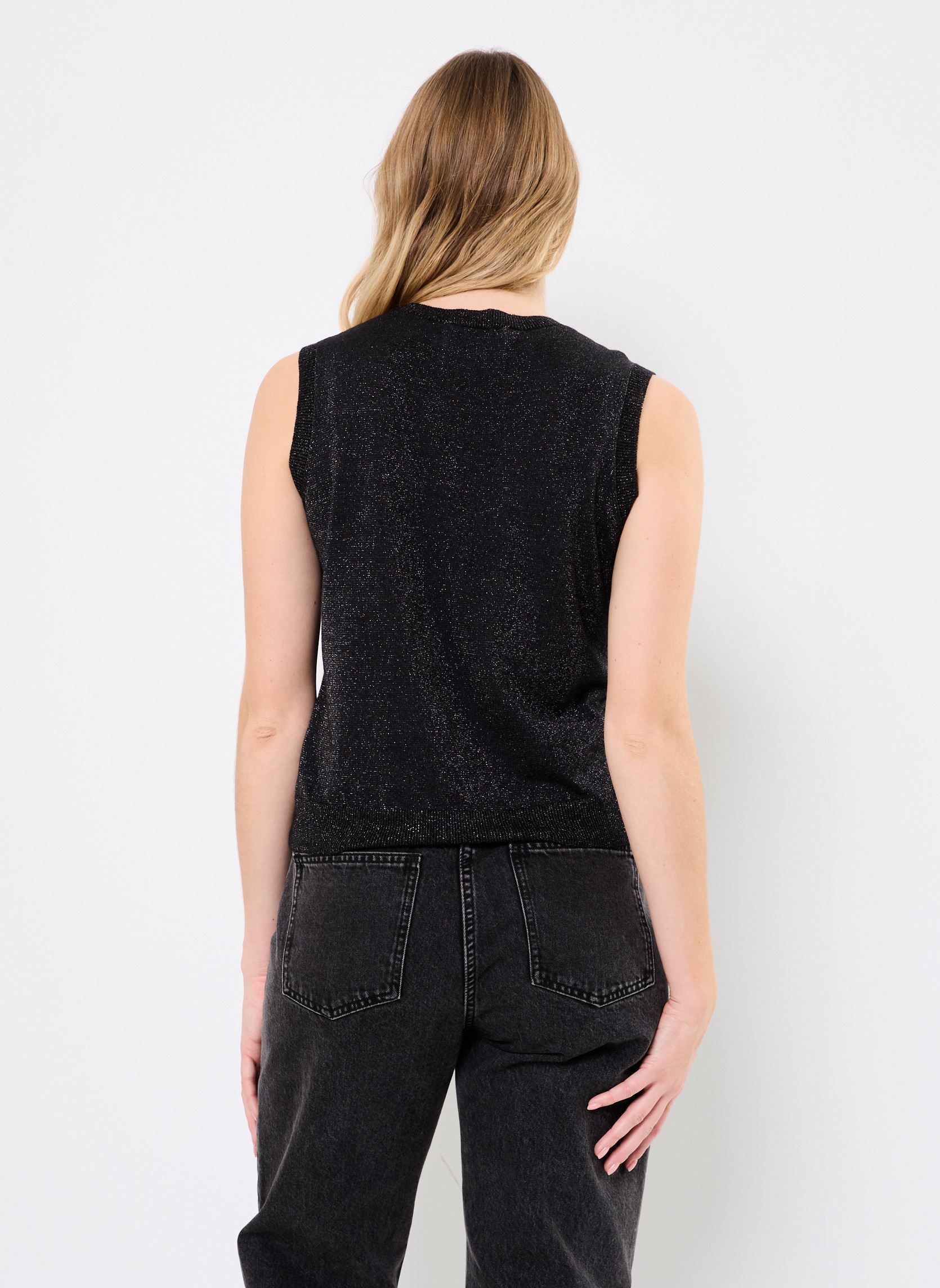 Tops CATALEYA GLITTER damen schwarz Absolut Cashmere Tops CATALEYA GLITTER damen schwarz BLACK GLITTER