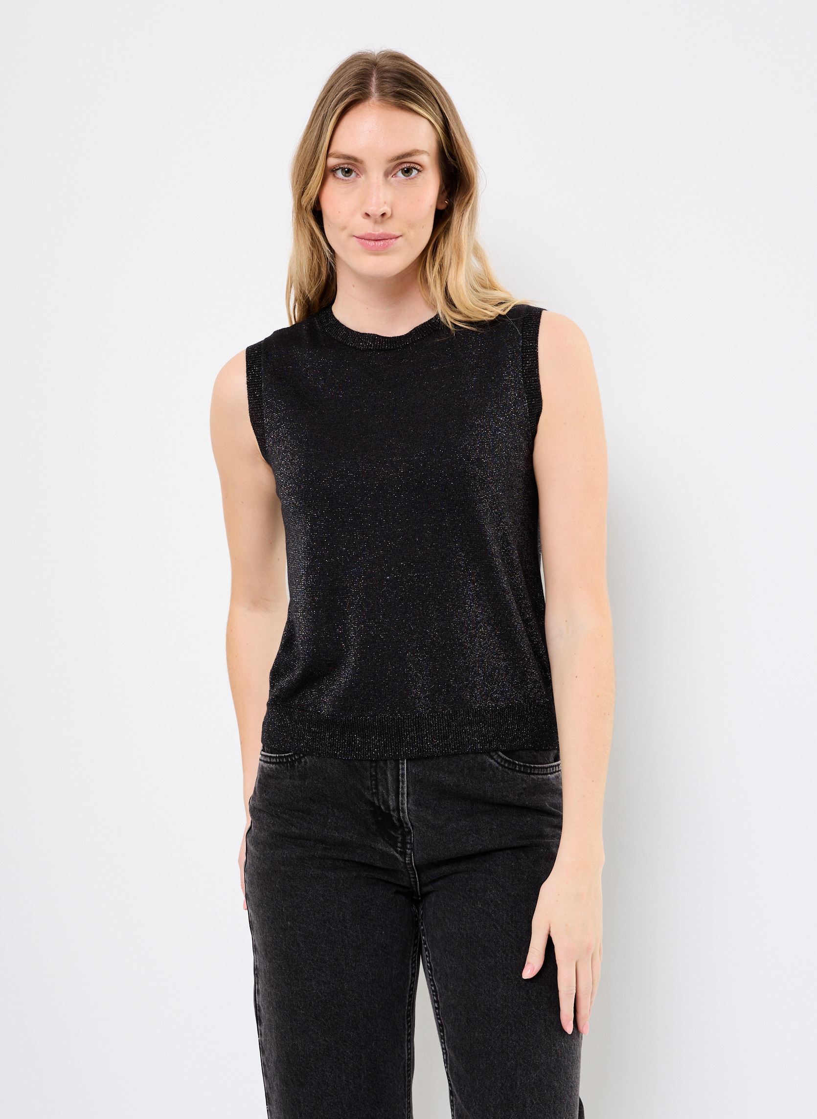 Tops CATALEYA GLITTER damen schwarz Absolut Cashmere Tops CATALEYA GLITTER damen schwarz BLACK GLITTER