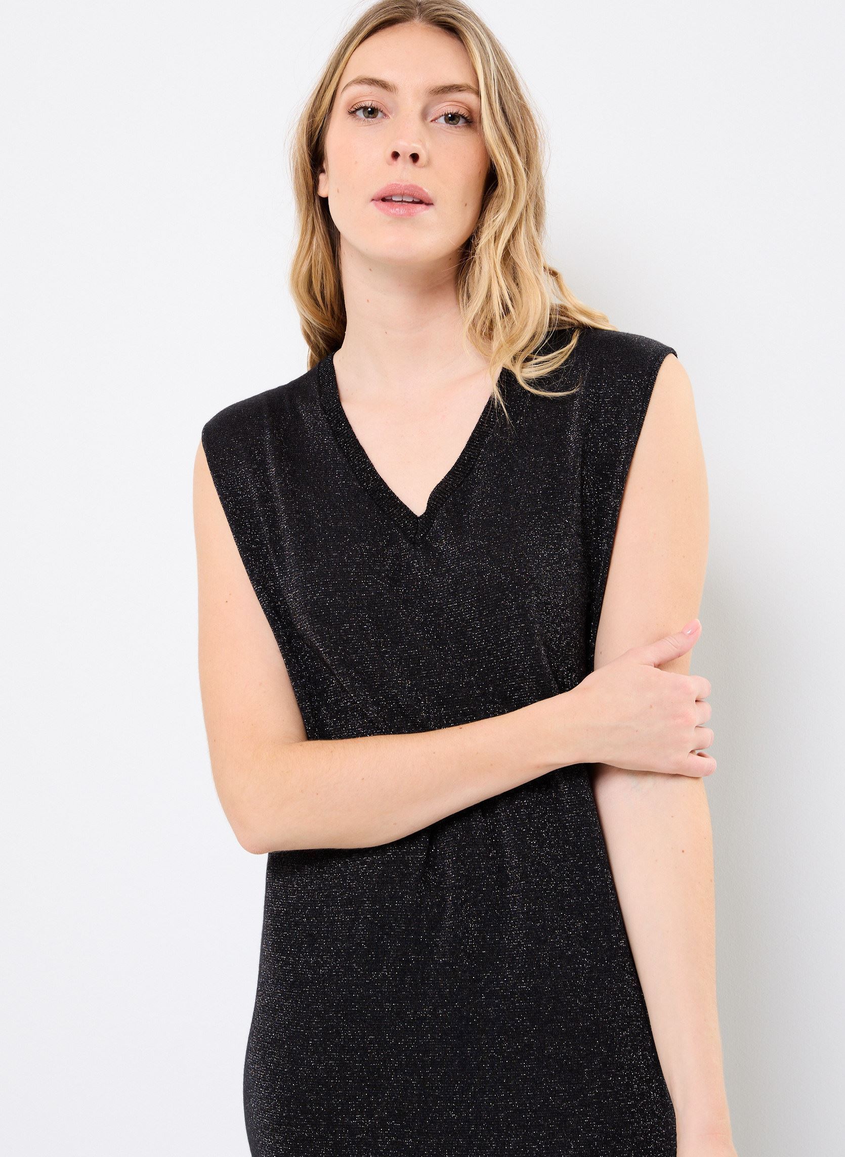 Lange Kleider MELANIE GLITTER damen schwarz Absolut Cashmere Lange Kleider MELANIE GLITTER damen schwarz BLACK GLITTER
