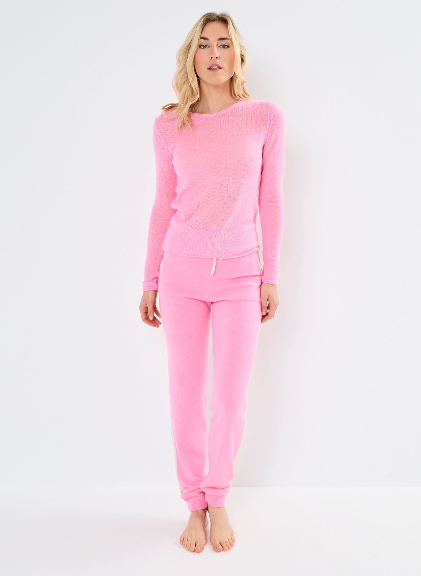 Pullover LUISA damen rosa Absolut Cashmere Pullover LUISA damen rosa BUBBLE GUM NEON