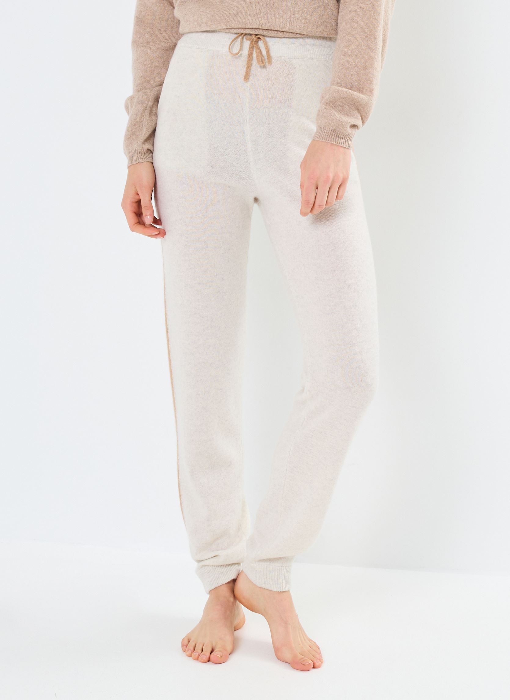 Bas de jogging AGUSTINA femme beige Absolut Cashmere Bas de jogging AGUSTINA femme beige CLOUD