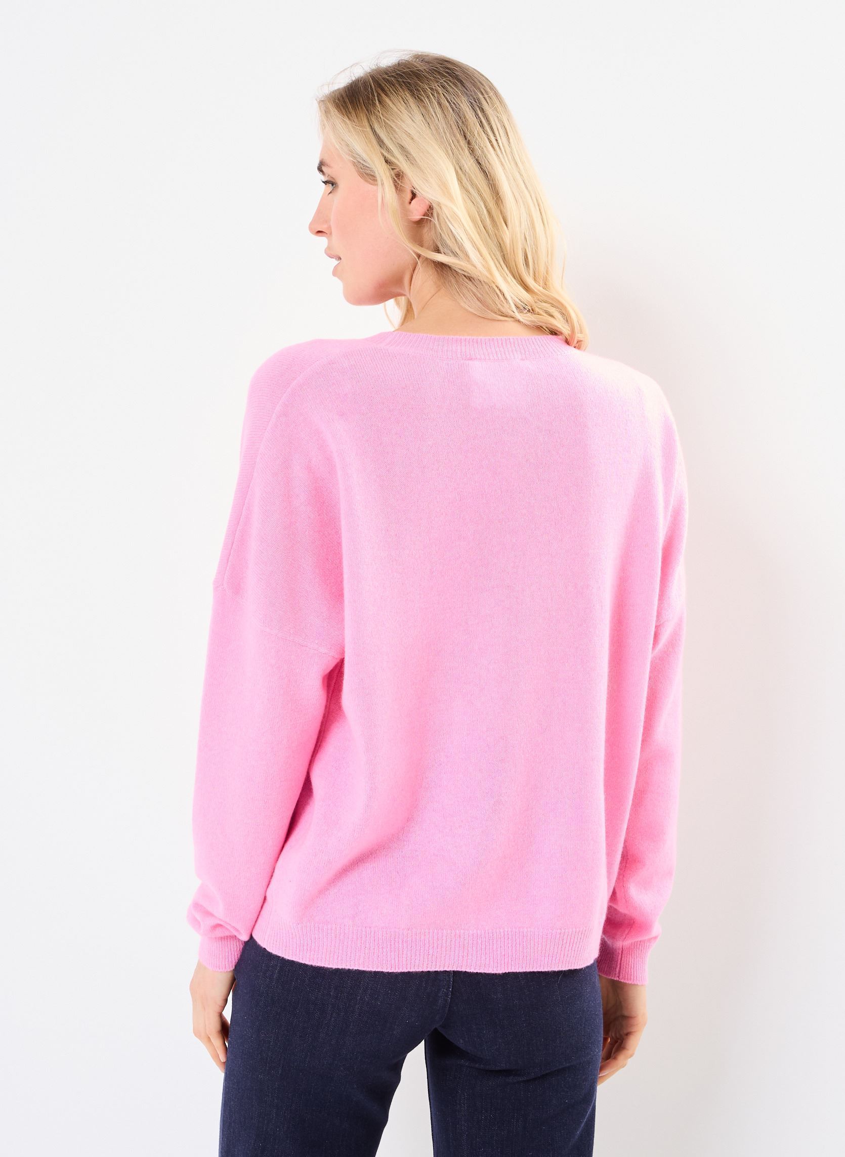 Truien INEZ dames roze Absolut Cashmere Truien INEZ dames roze BUBBLE GUM NEON