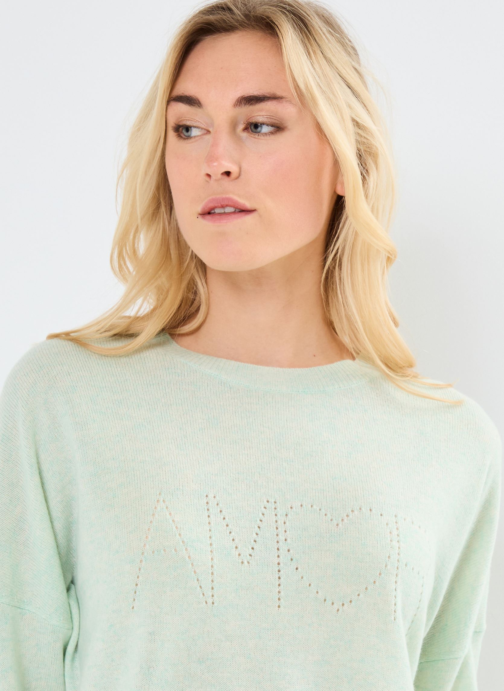 Truien INEZ dames groen Absolut Cashmere Truien INEZ dames groen CLOUDY MINT