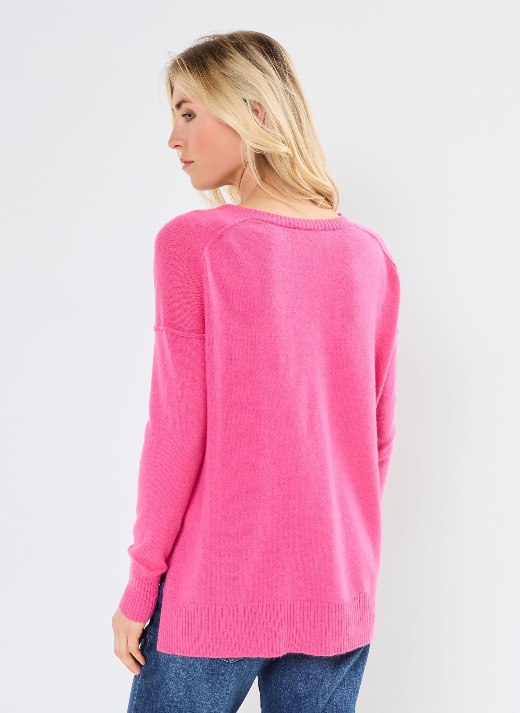 Pulls KEZIA femme rose Absolut Cashmere Pulls KEZIA femme rose BOUGAINVILLIEA