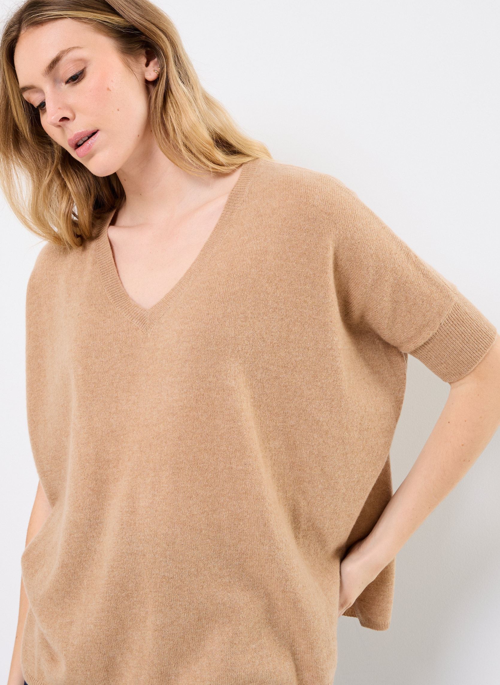 Truien INGRID dames blauw Absolut Cashmere Truien INGRID dames blauw TURRON/MINT