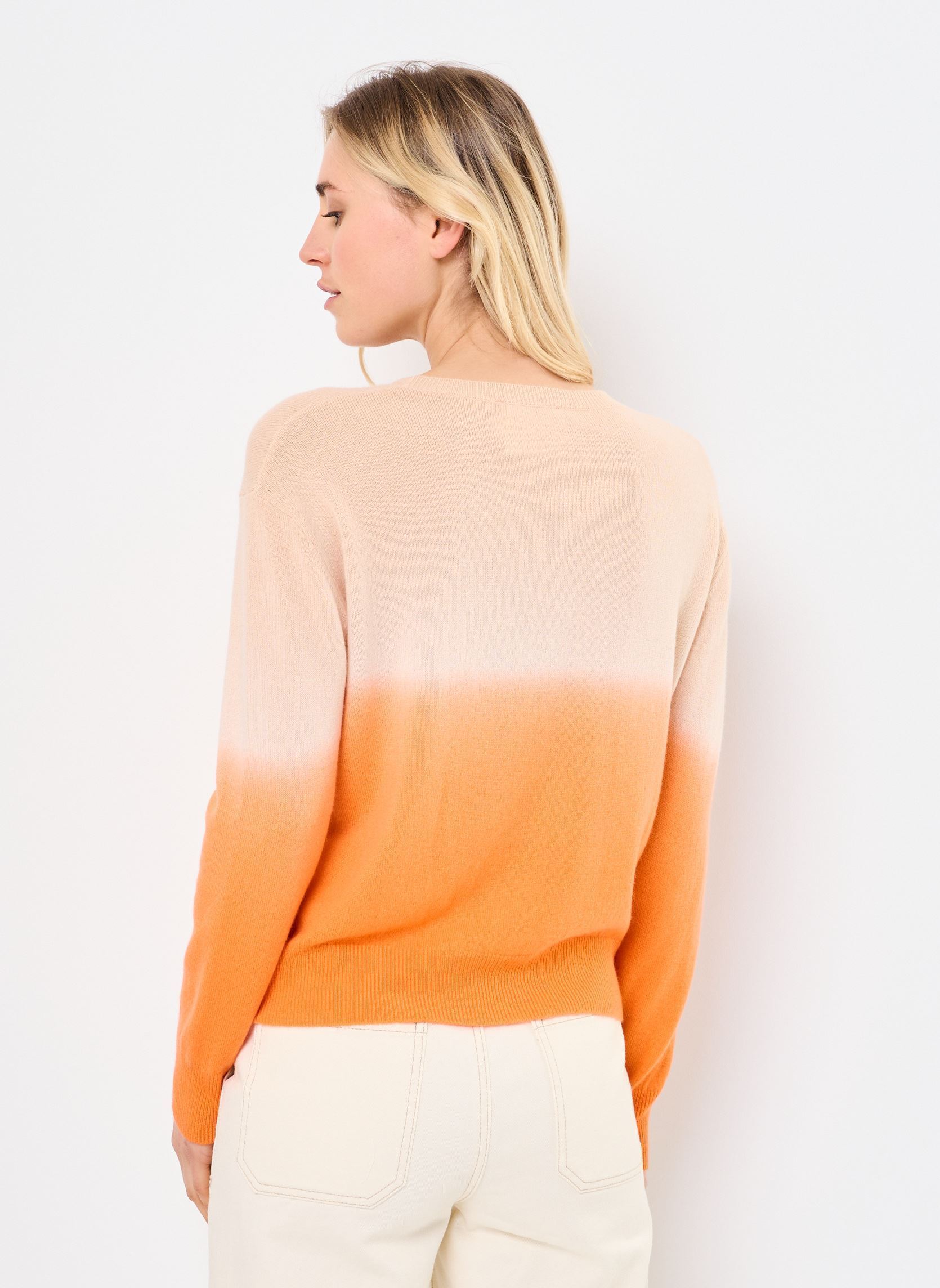 Pullover ROSALBA damen orange Absolut Cashmere Pullover ROSALBA damen orange DEGRADE ORANGE