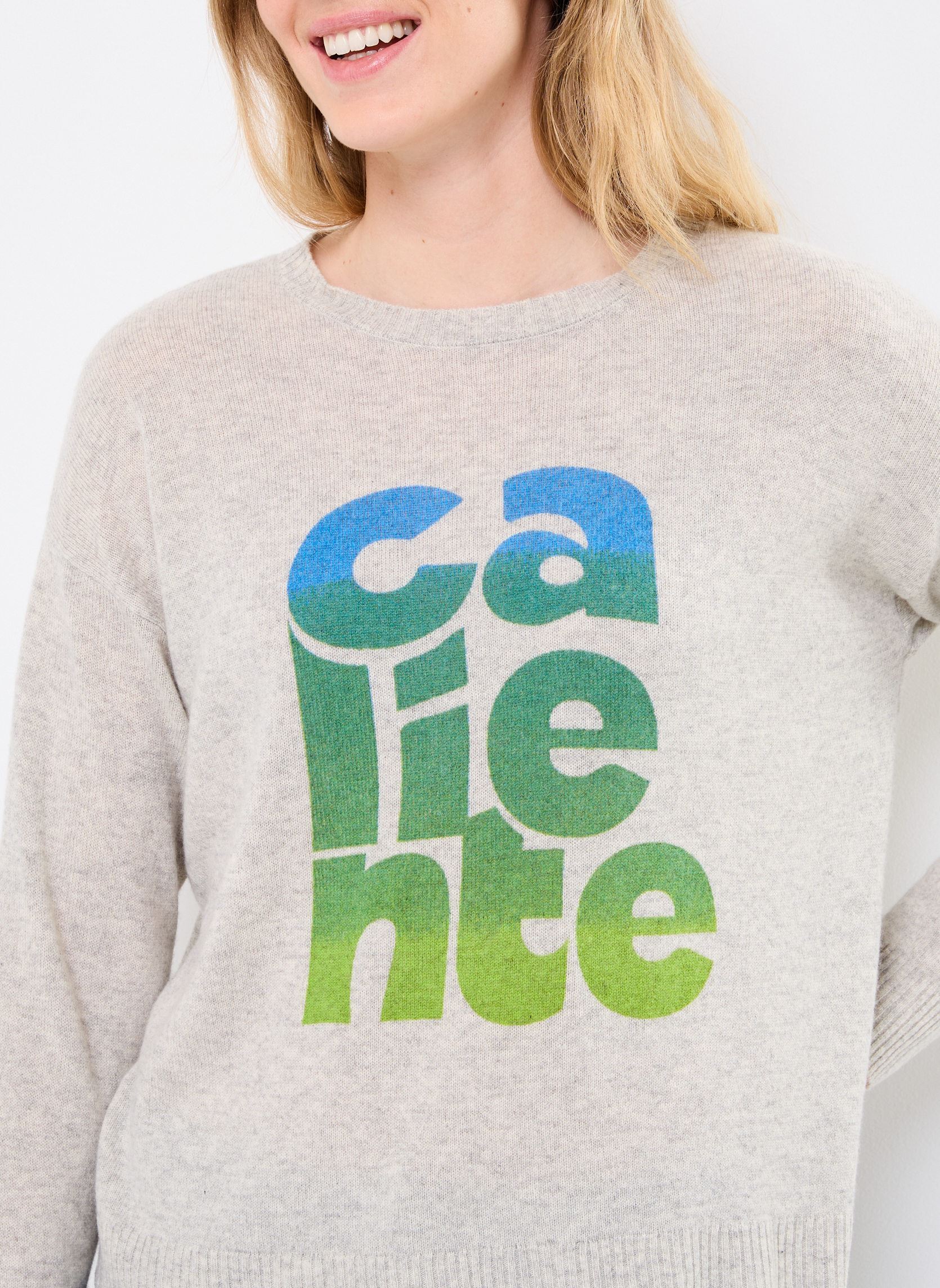 Truien MANOLITA dames grijs Absolut Cashmere Truien MANOLITA dames grijs LIGHT HEATHER GREY