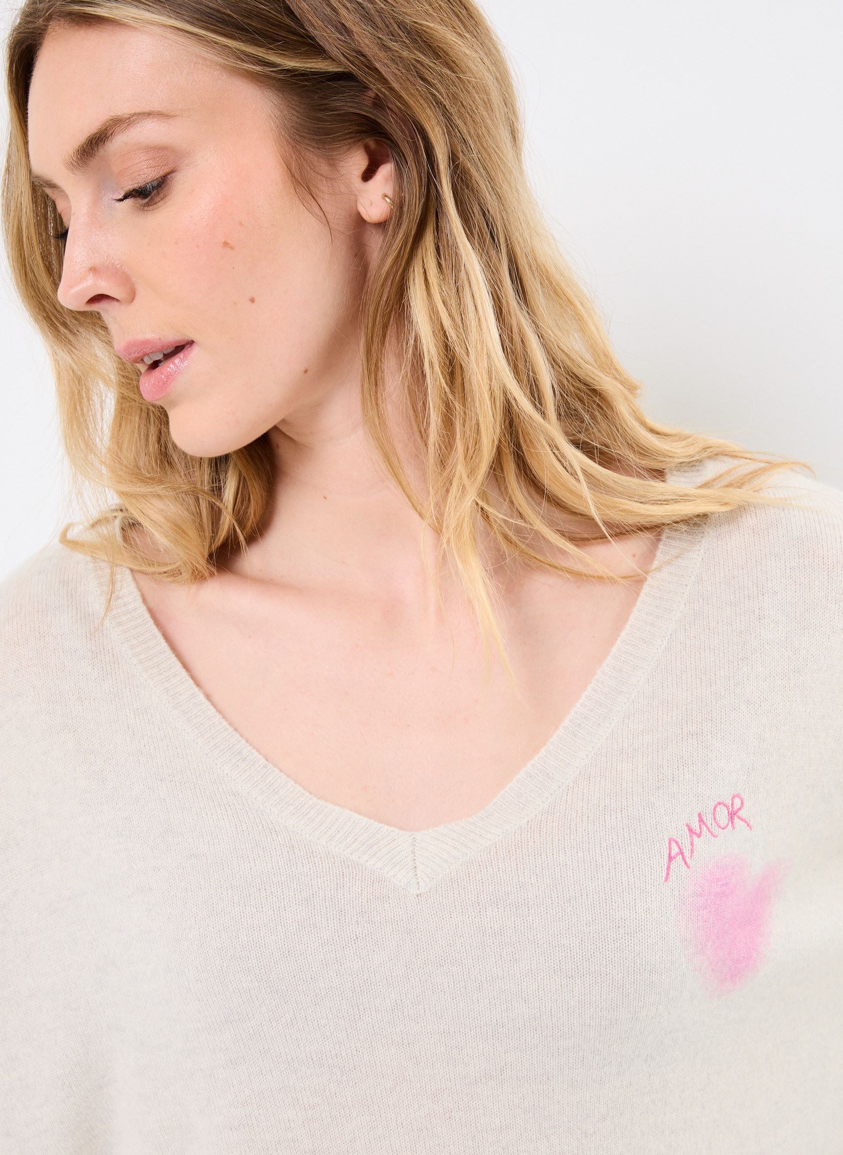 Pullover MALANIA damen weiß Absolut Cashmere Pullover MALANIA damen weiß CLOUD