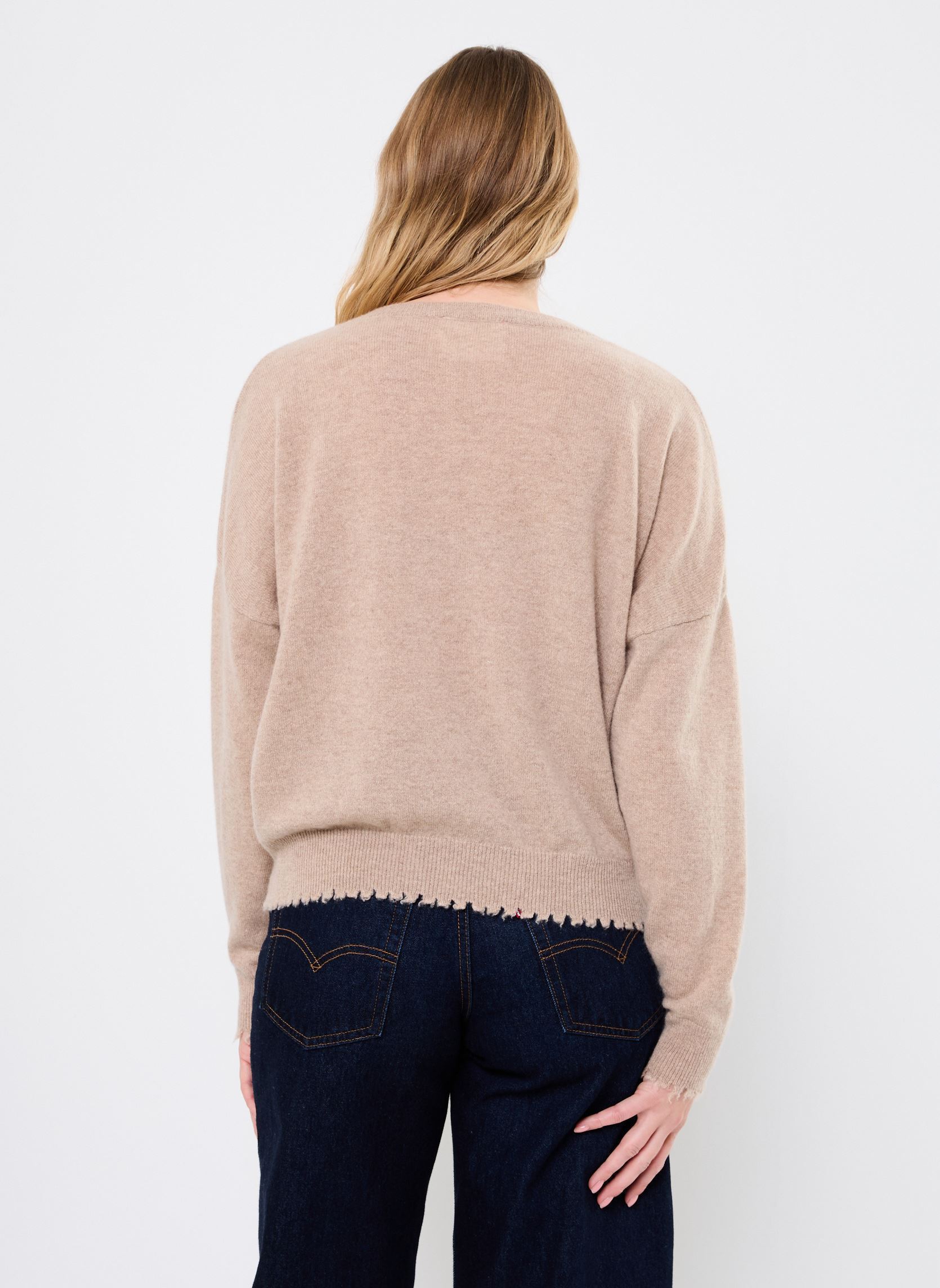 Pullover MIGUELA damen beige Absolut Cashmere Pullover MIGUELA damen beige CHESTNUT