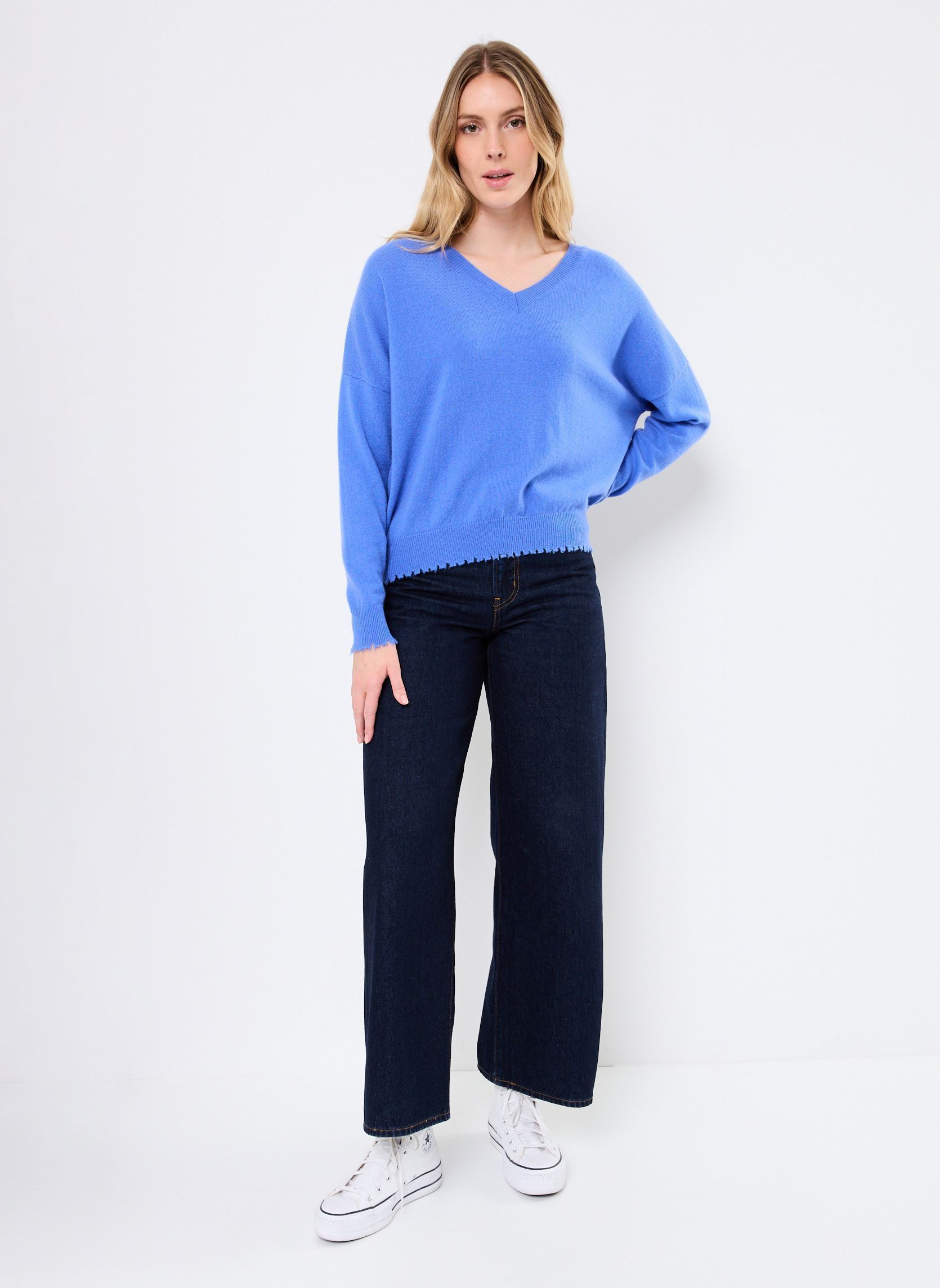 Pullover MIGUELA damen blau Absolut Cashmere Pullover MIGUELA damen blau HORIZON BLUE