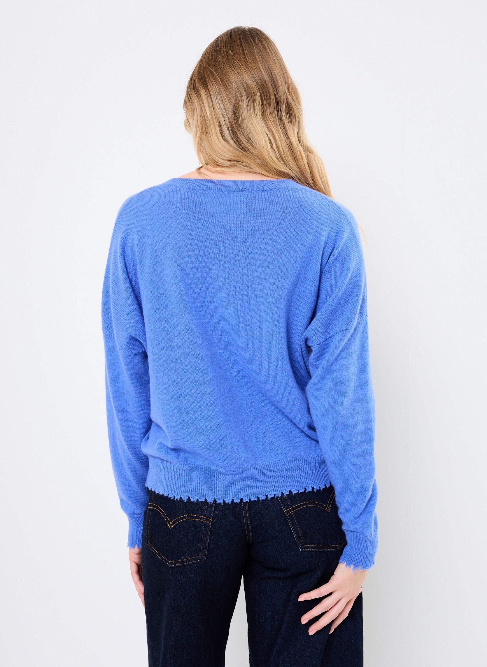 Pullover MIGUELA damen blau Absolut Cashmere Pullover MIGUELA damen blau HORIZON BLUE