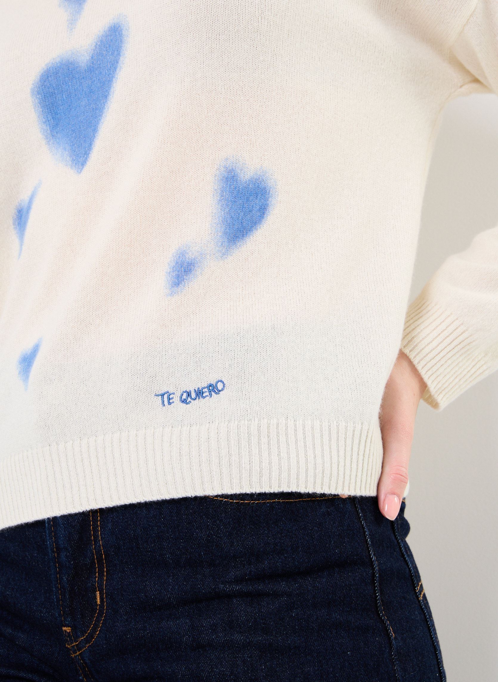 Pullover ANTONIA damen weiß Absolut Cashmere Pullover ANTONIA damen weiß BLUE HEARTS