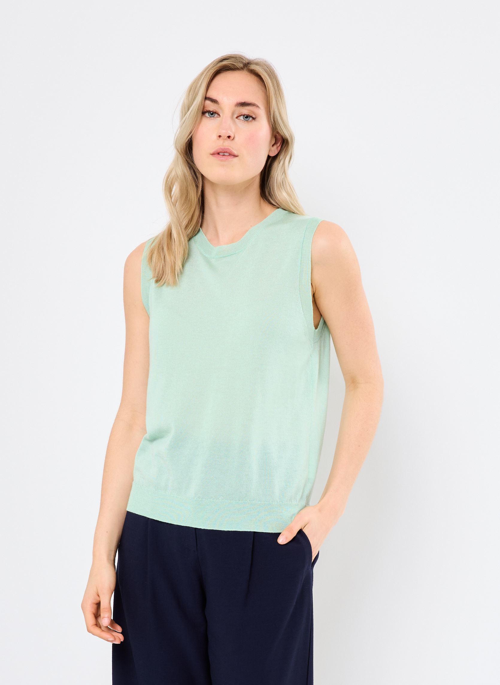 T-SHIRT DEBARDEUR FEMME EGA TEX SENORETTA 151148 Taille S