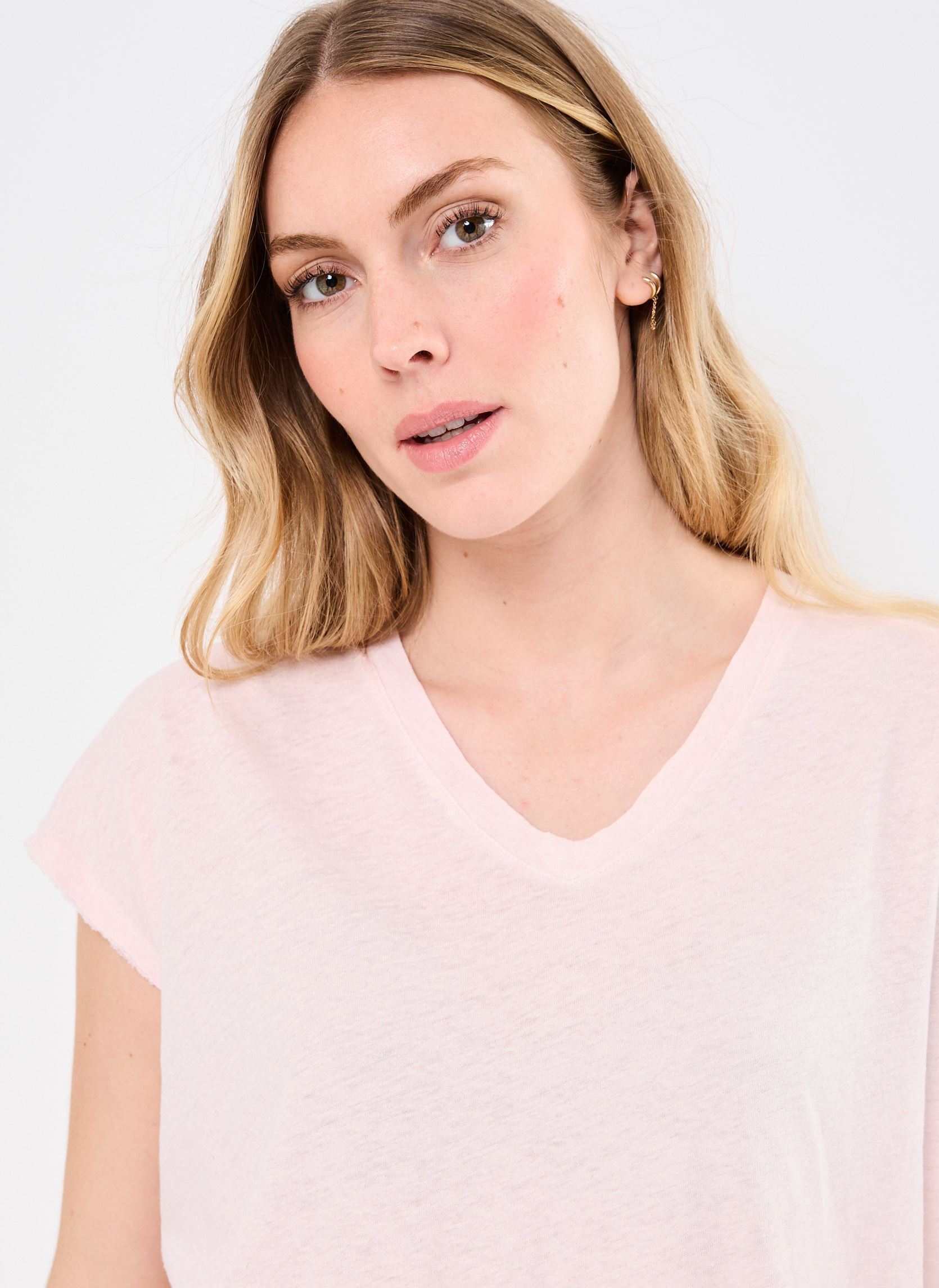 Kurzarm-T-Shirts ALCAZAR damen rosa Absolut Cashmere Kurzarm-T-Shirts ALCAZAR damen rosa LAUREL BLOSSOM