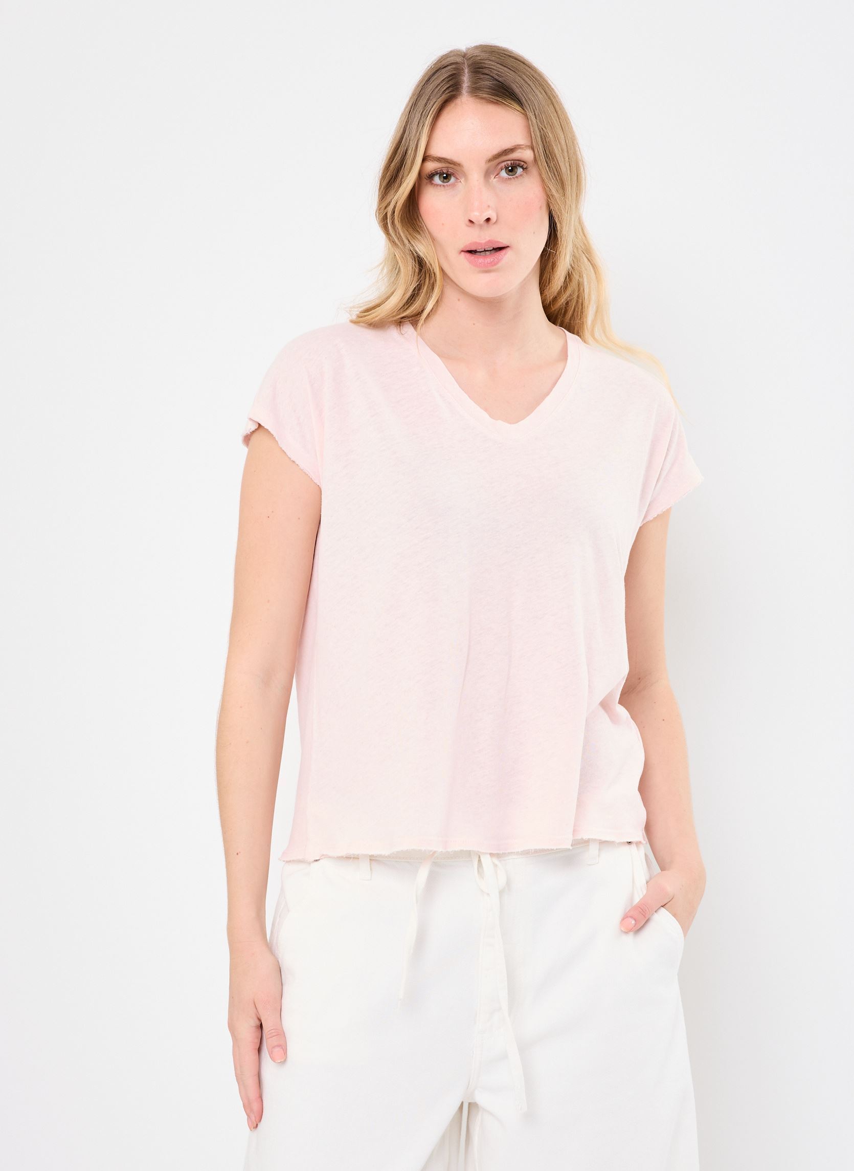 Kurzarm-T-Shirts ALCAZAR damen rosa Absolut Cashmere Kurzarm-T-Shirts ALCAZAR damen rosa LAUREL BLOSSOM