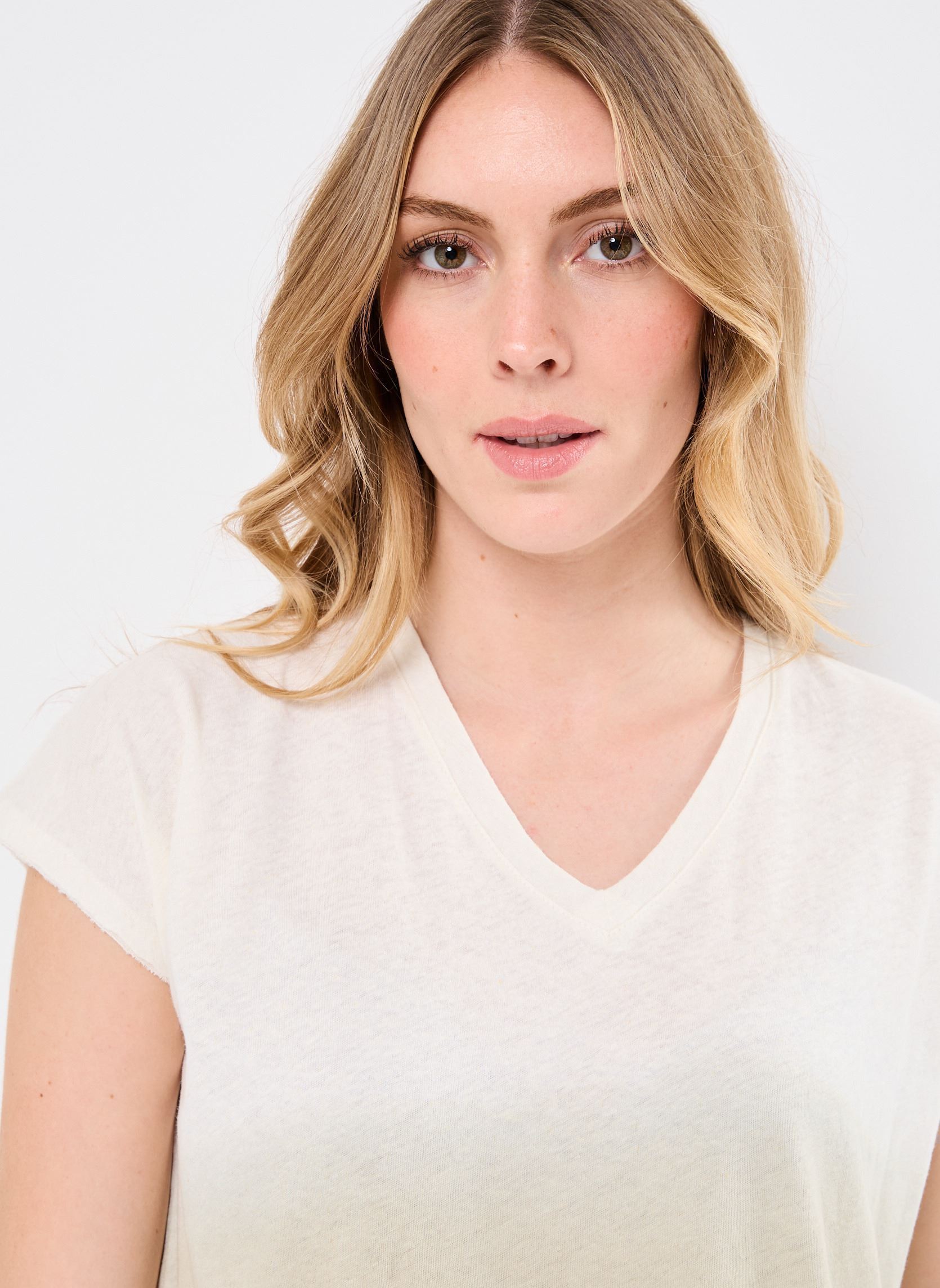 T-shirt a maniche corte ALCAZAR FANCY donna verde Absolut Cashmere T-shirt a maniche corte ALCAZAR FANCY donna verde DIP D OLIVE