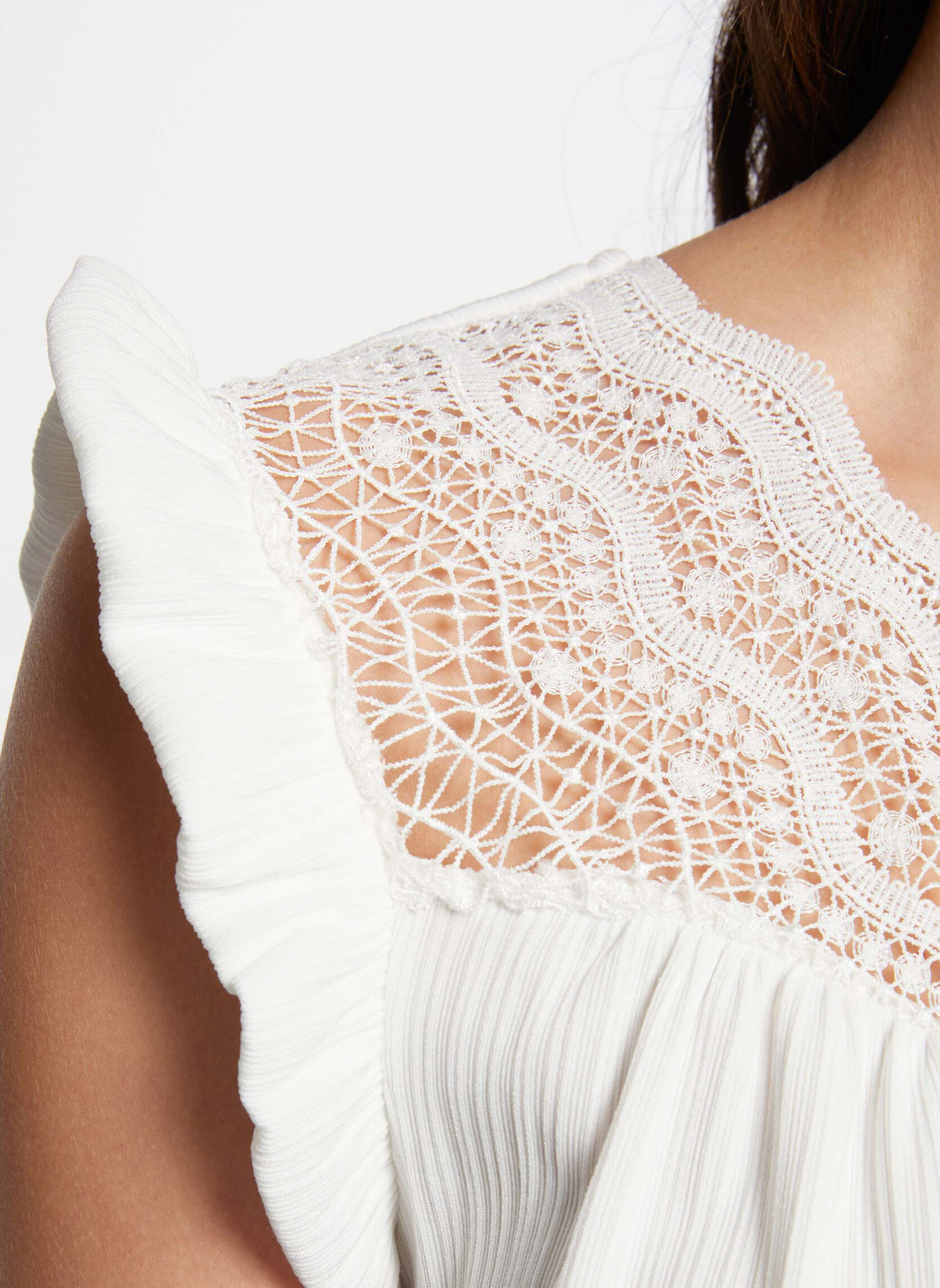 Tops 241-DCOSMA femme blanc Morgan Tops 241-DCOSMA femme blanc Blanc