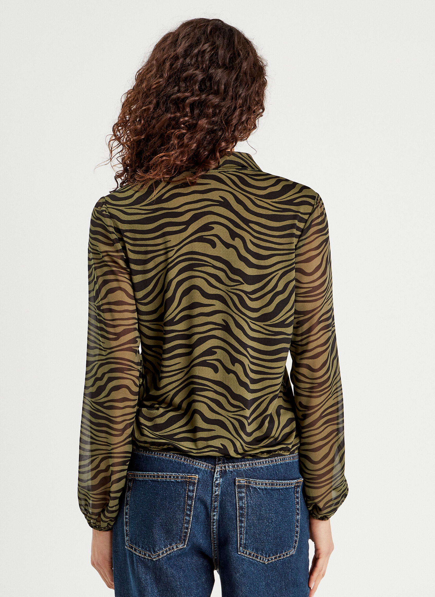 Blouse élégante à Manches Longues Copenhagen Luxe - Taille 36 Noir - Occasion TB