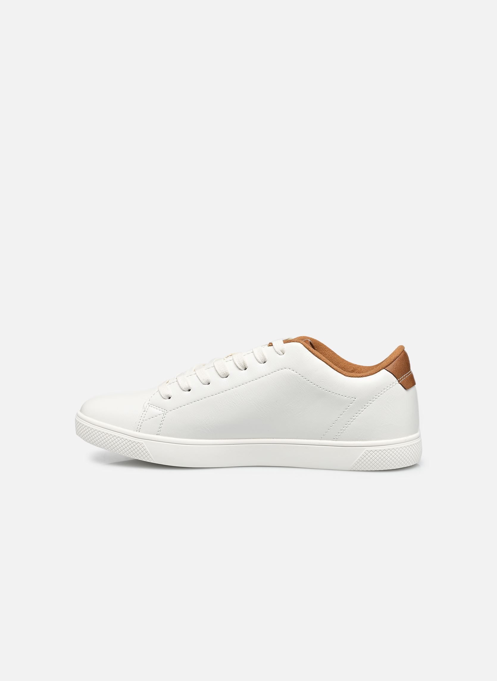 Lage sneakers Jfw Bosley Pu Sneaker Noos heren wit Jack & Jones Lage sneakers Jfw Bosley Pu Sneaker Noos heren wit White / Cognac