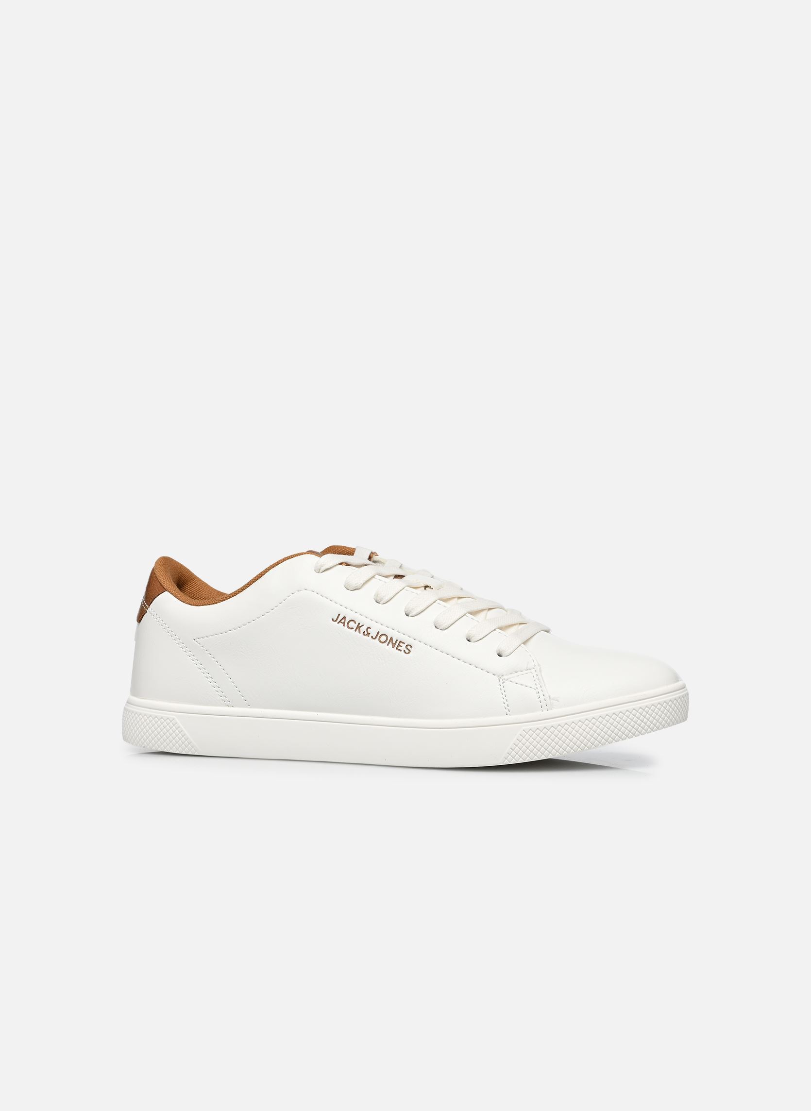 Lage sneakers Jfw Bosley Pu Sneaker Noos heren wit Jack & Jones Lage sneakers Jfw Bosley Pu Sneaker Noos heren wit White / Cognac