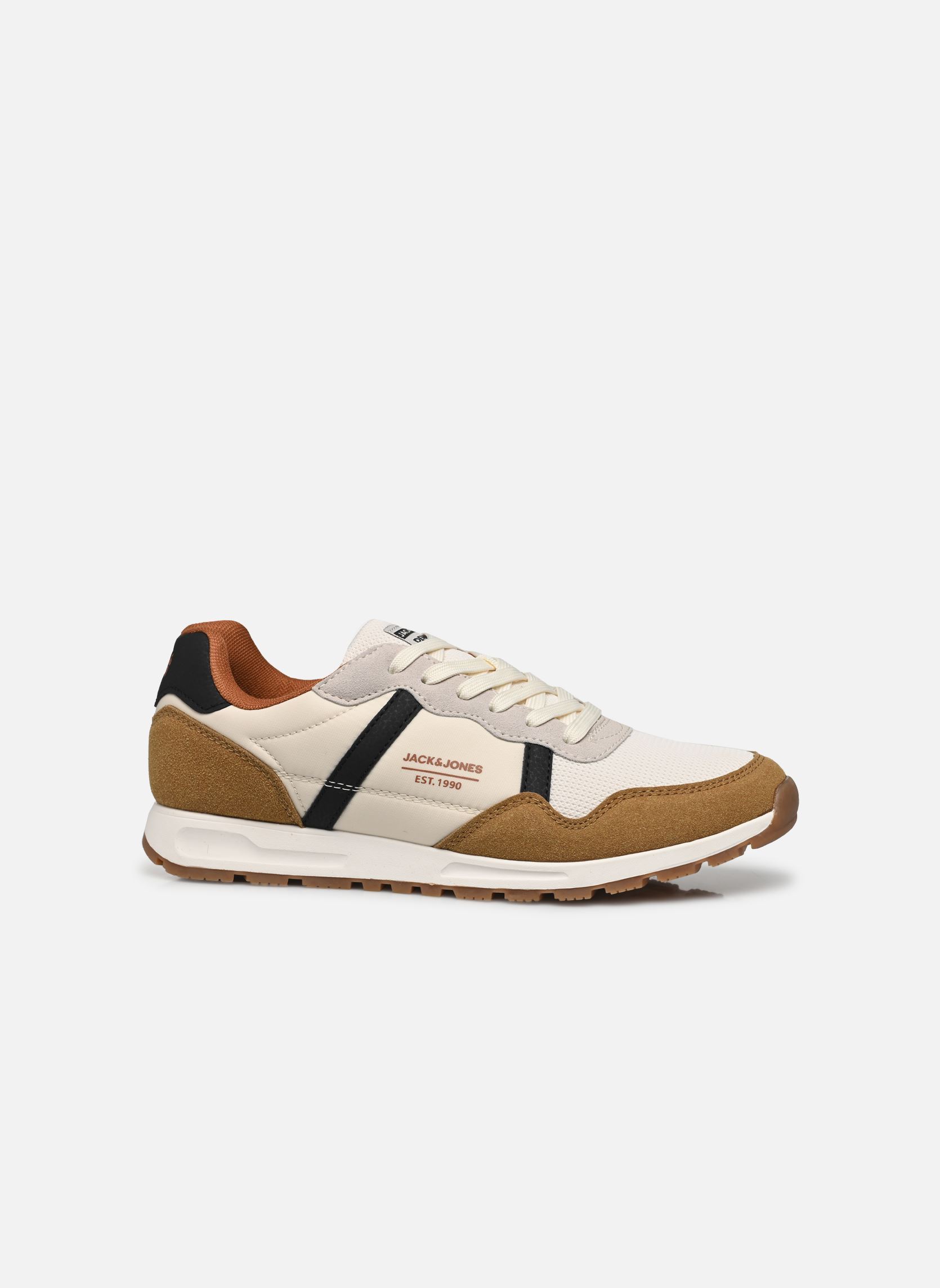 Baskets basses Jfw Harrow Mesh Sneaker homme marron Jack & Jones Baskets basses Jfw Harrow Mesh Sneaker homme marron Golden Brown