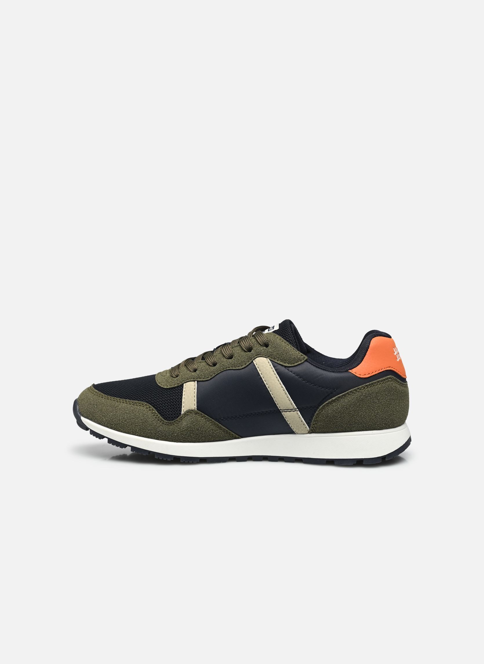 Baskets basses Jfw Harrow Mesh Sneaker homme vert Jack & Jones Baskets basses Jfw Harrow Mesh Sneaker homme vert Olive night